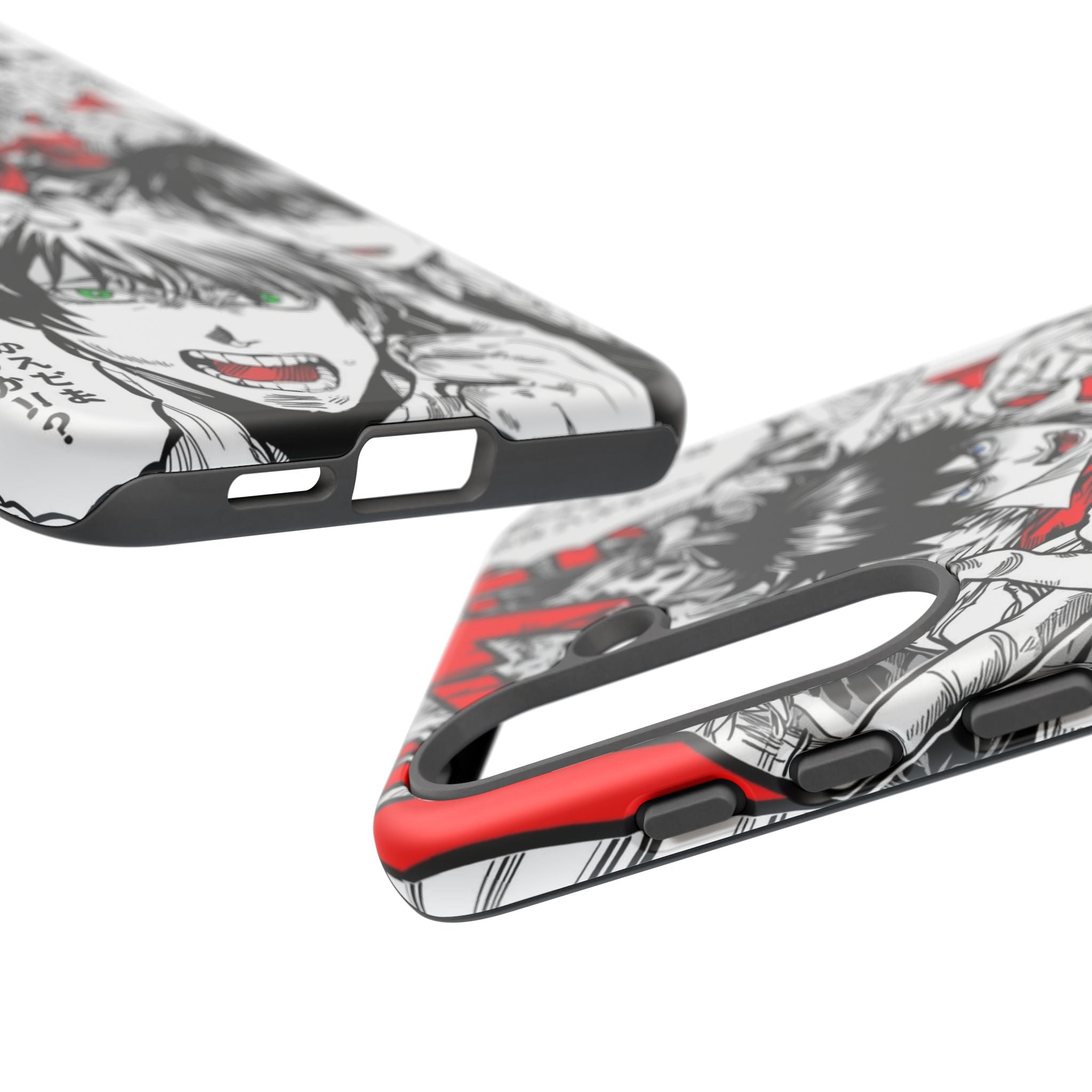 Anime Tough Phone Case with Bold Graphics
