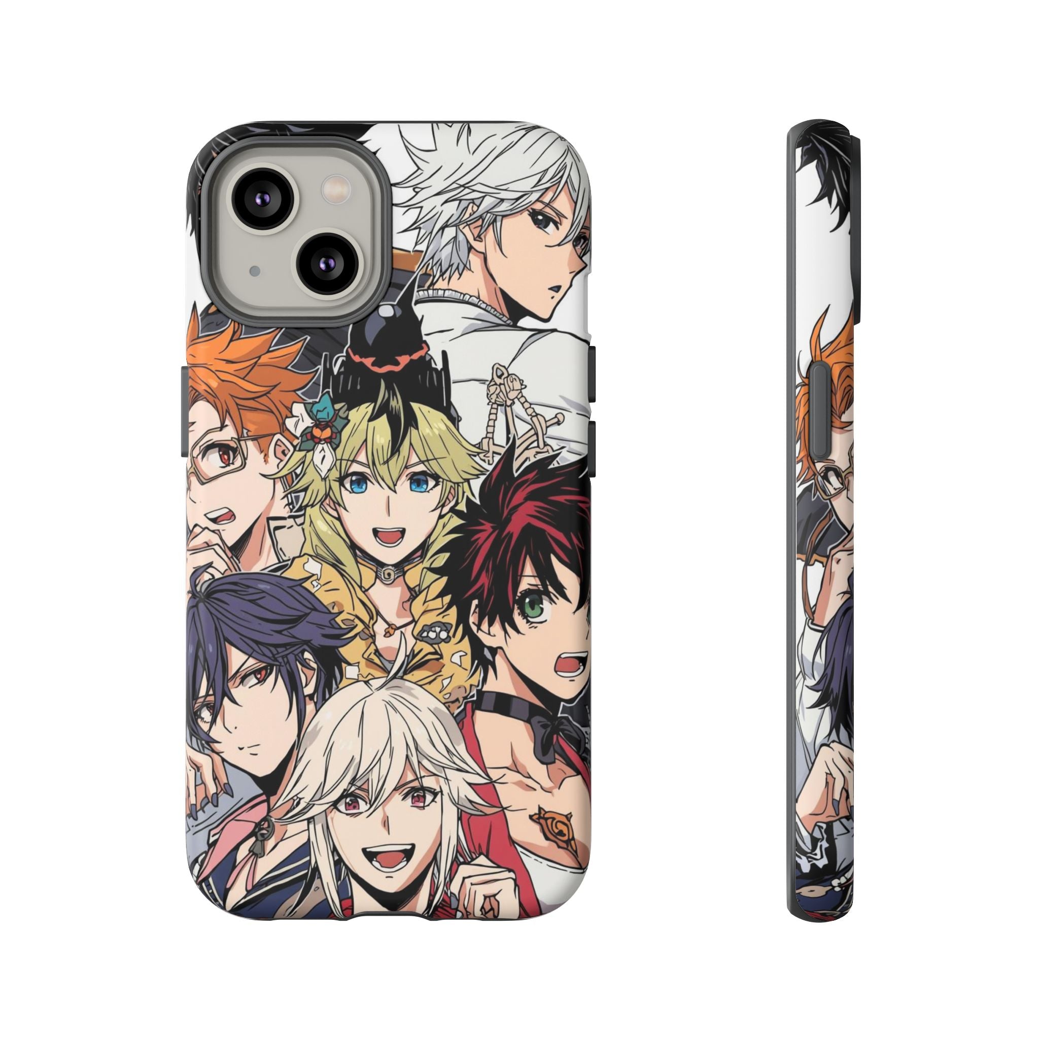 Anime Characters Tough Phone Case