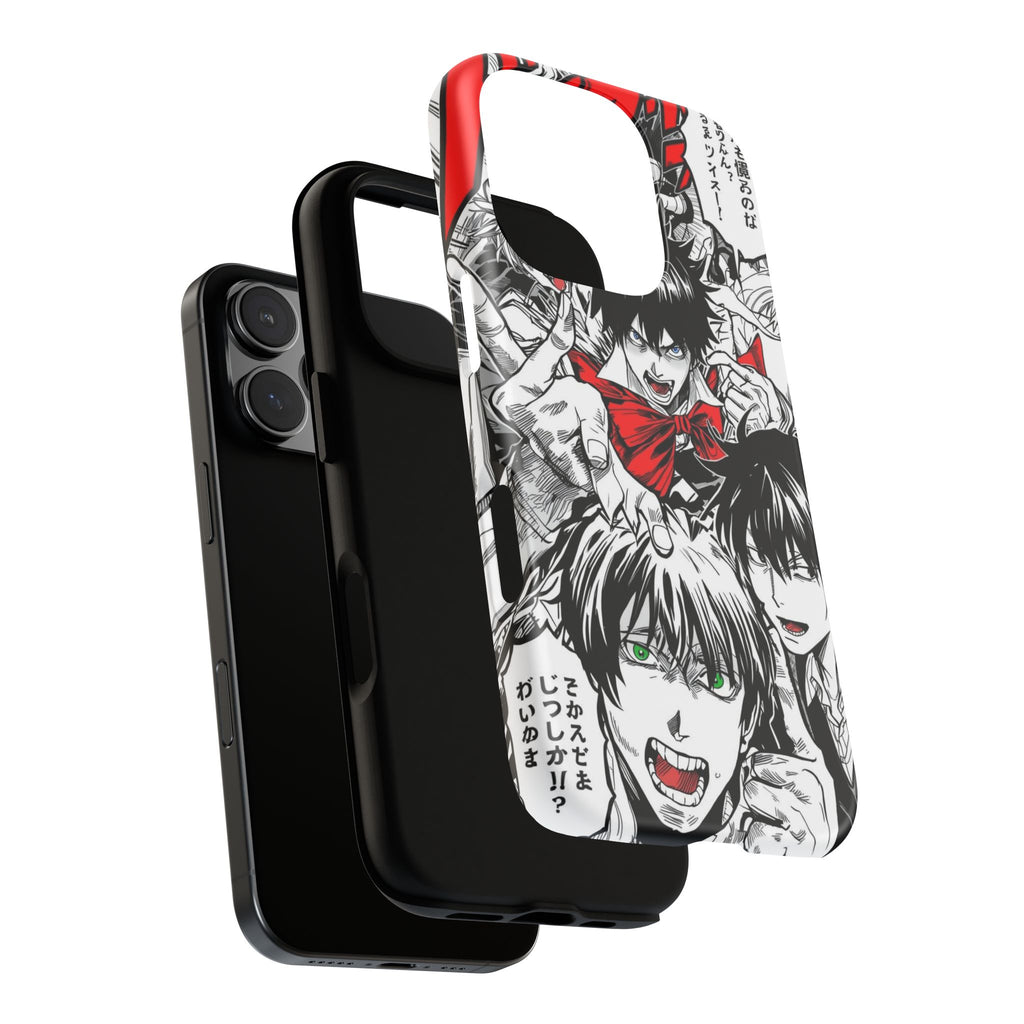 Anime Tough Phone Case with Bold Graphics