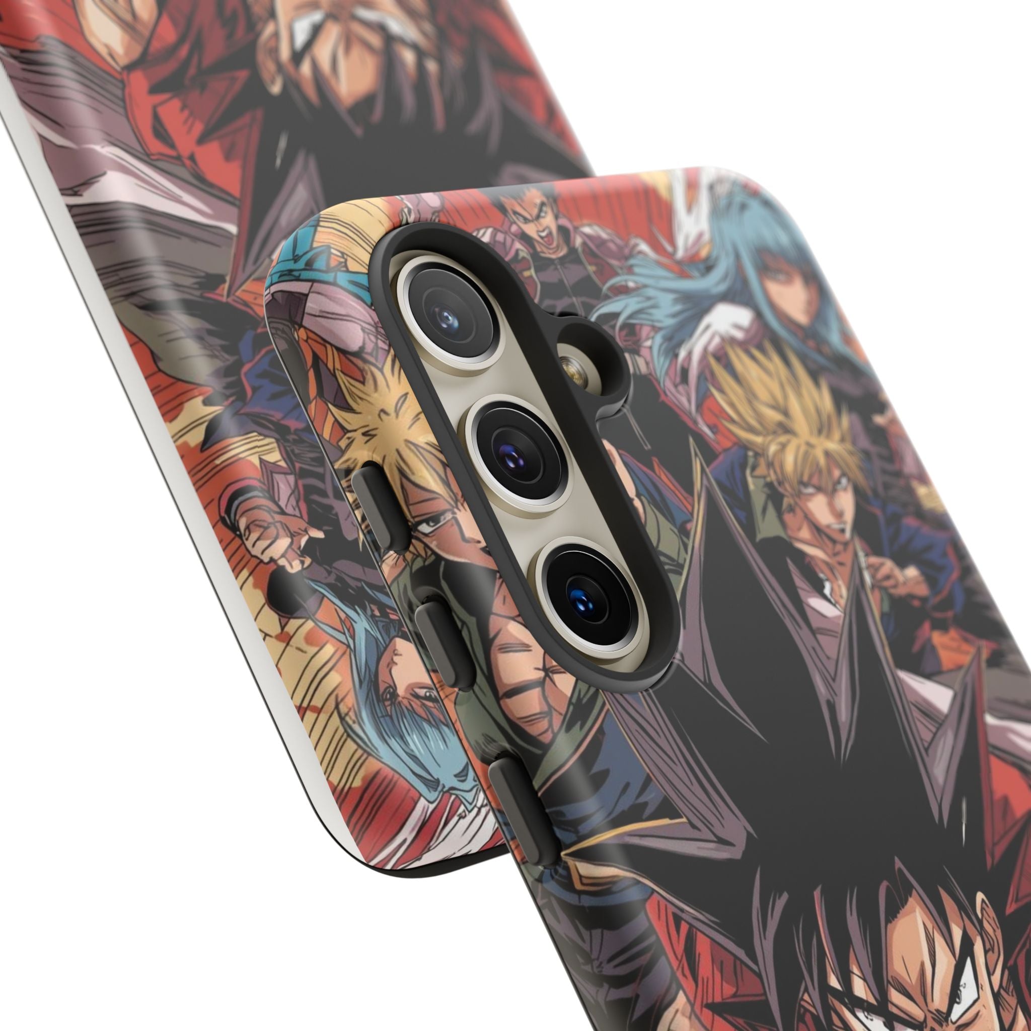 Anime Tough Case for Samsung Galaxy - Fierce Hero Design