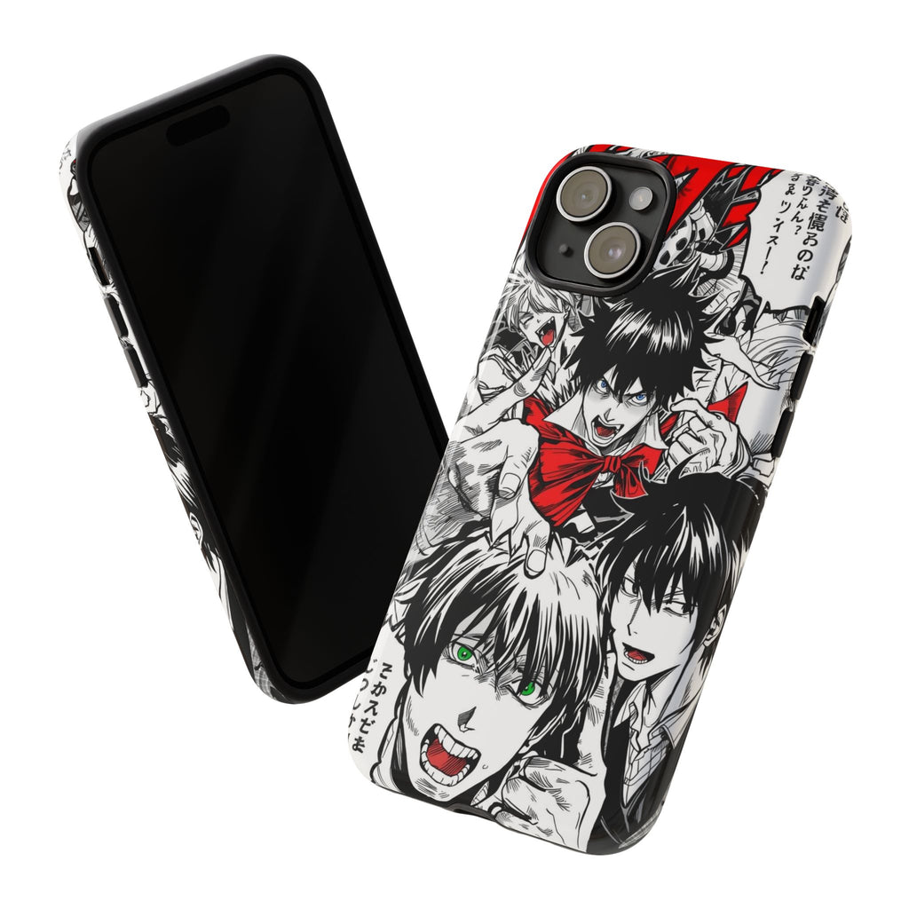 Anime Tough Phone Case with Bold Graphics