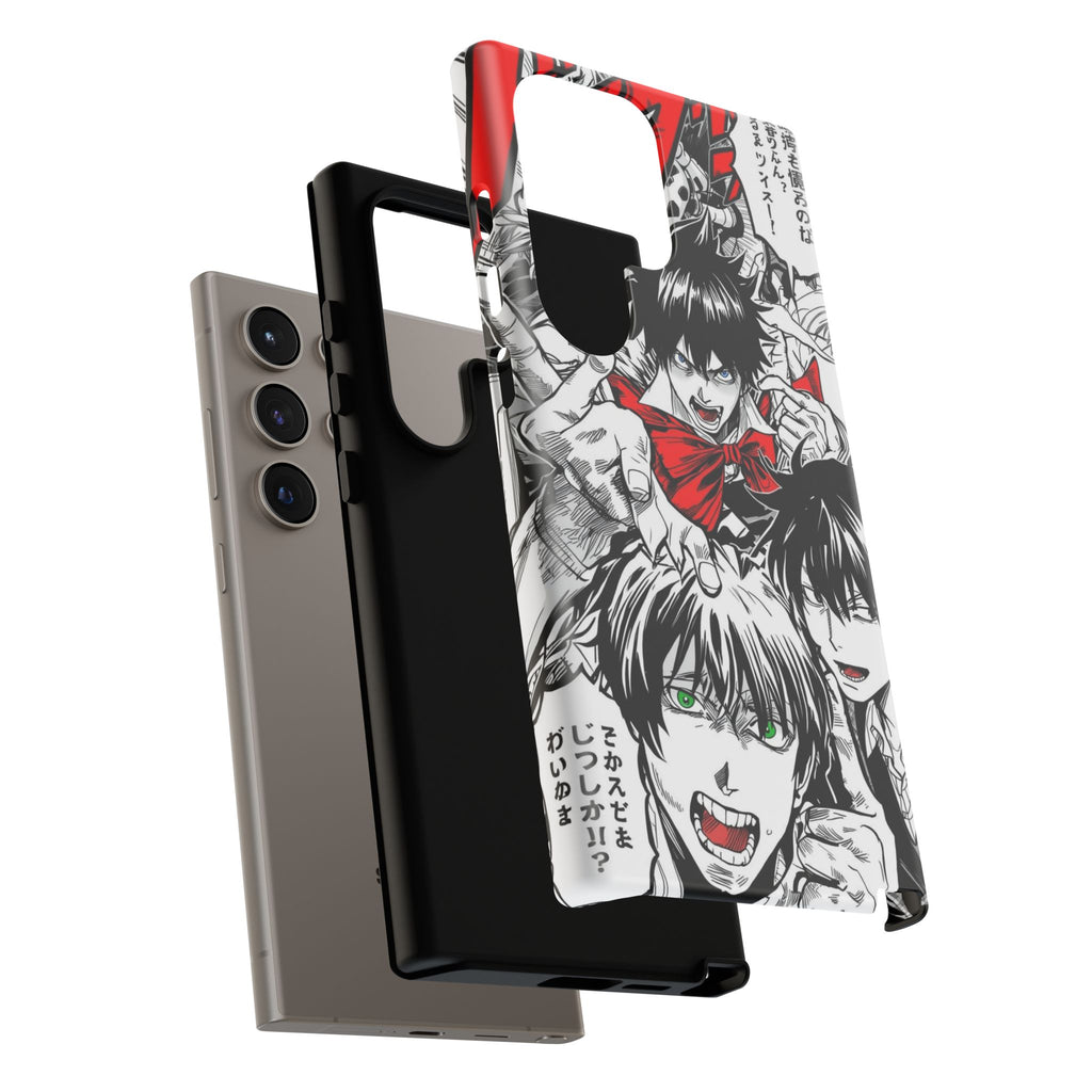 Anime Tough Phone Case with Bold Graphics