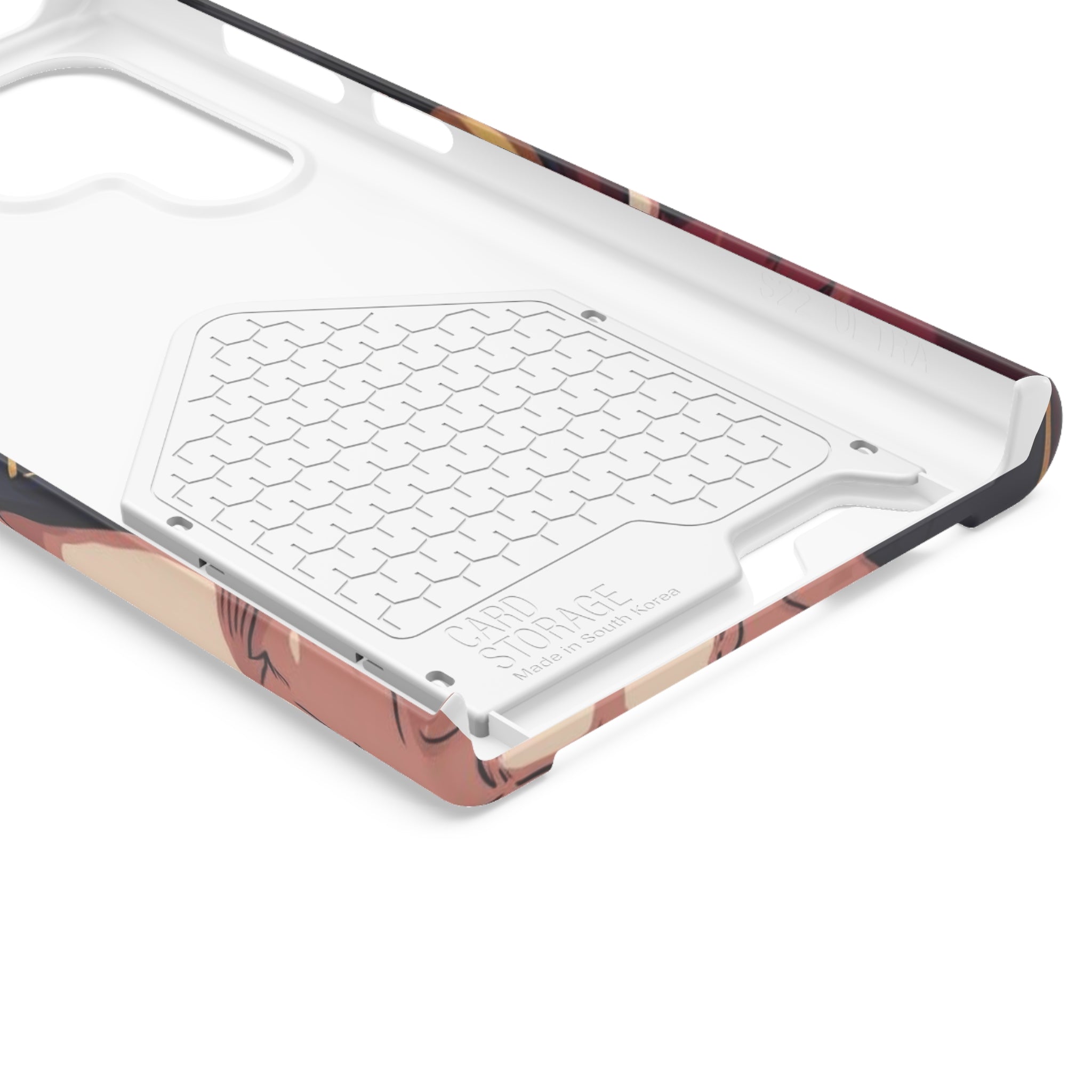 Anime Phone Case with Card Holder - Stylish & Functional Design