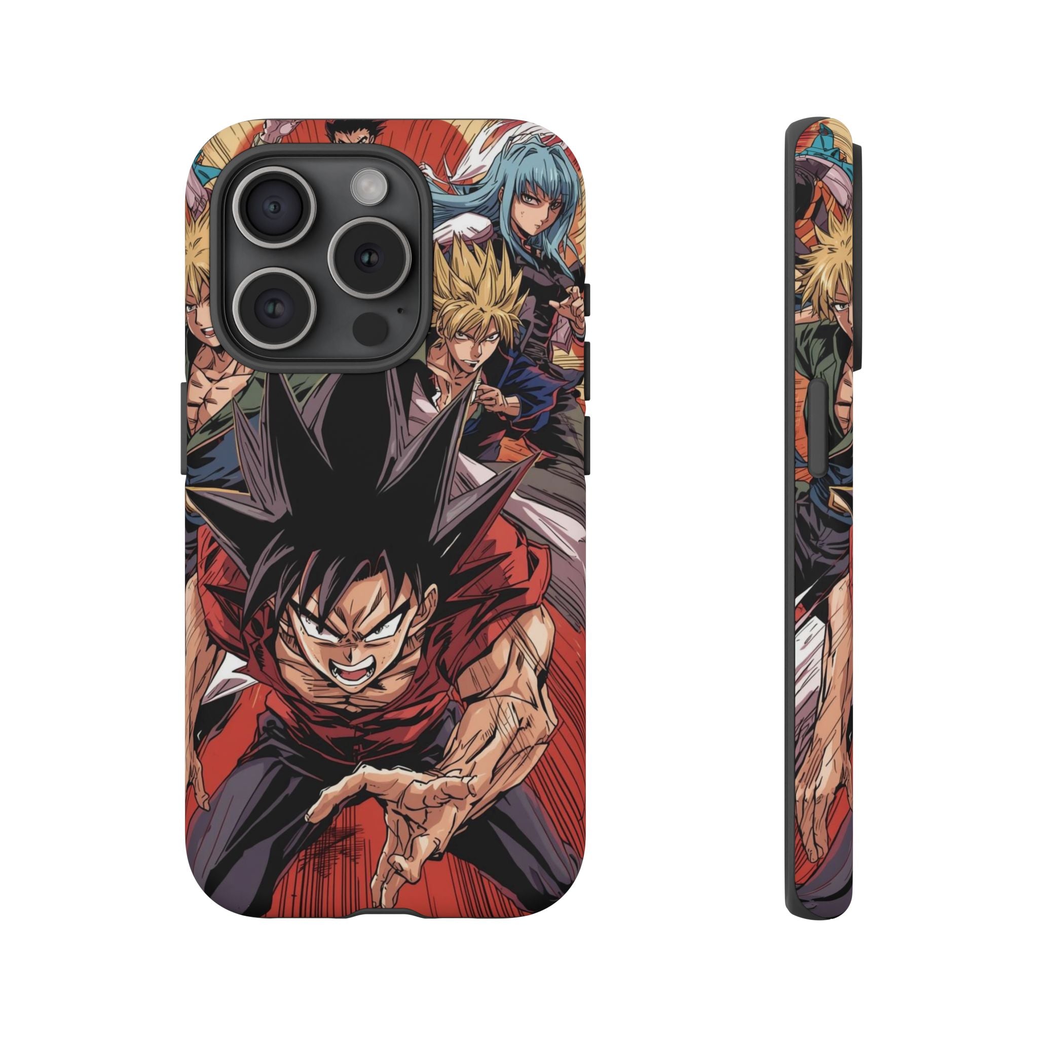 Anime Tough Case for Samsung Galaxy - Fierce Hero Design