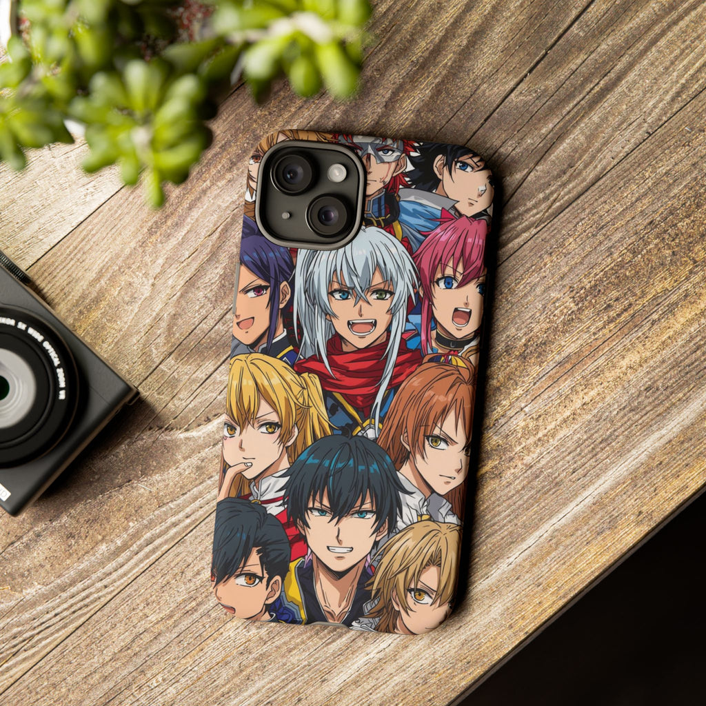 Anime-Inspired Phone Case with Bold Characters