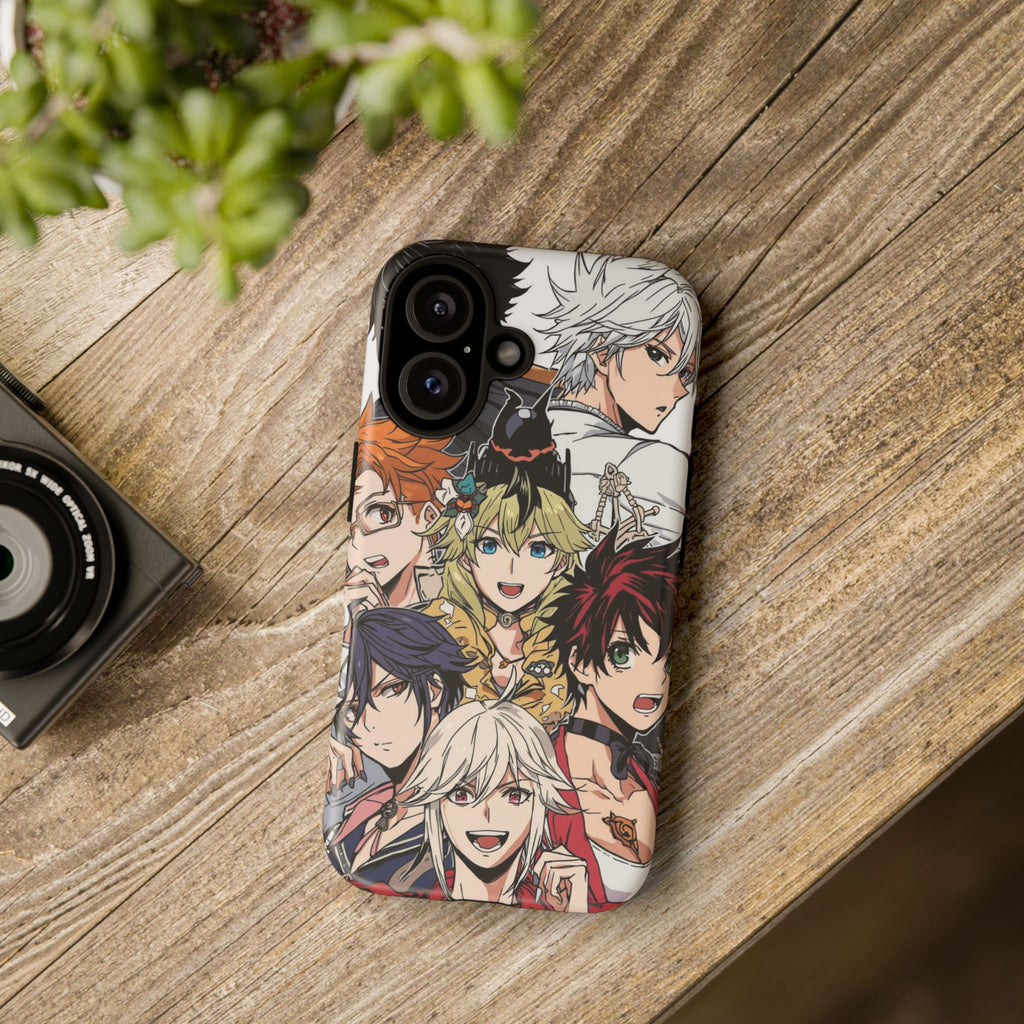 Anime Characters Tough Phone Case