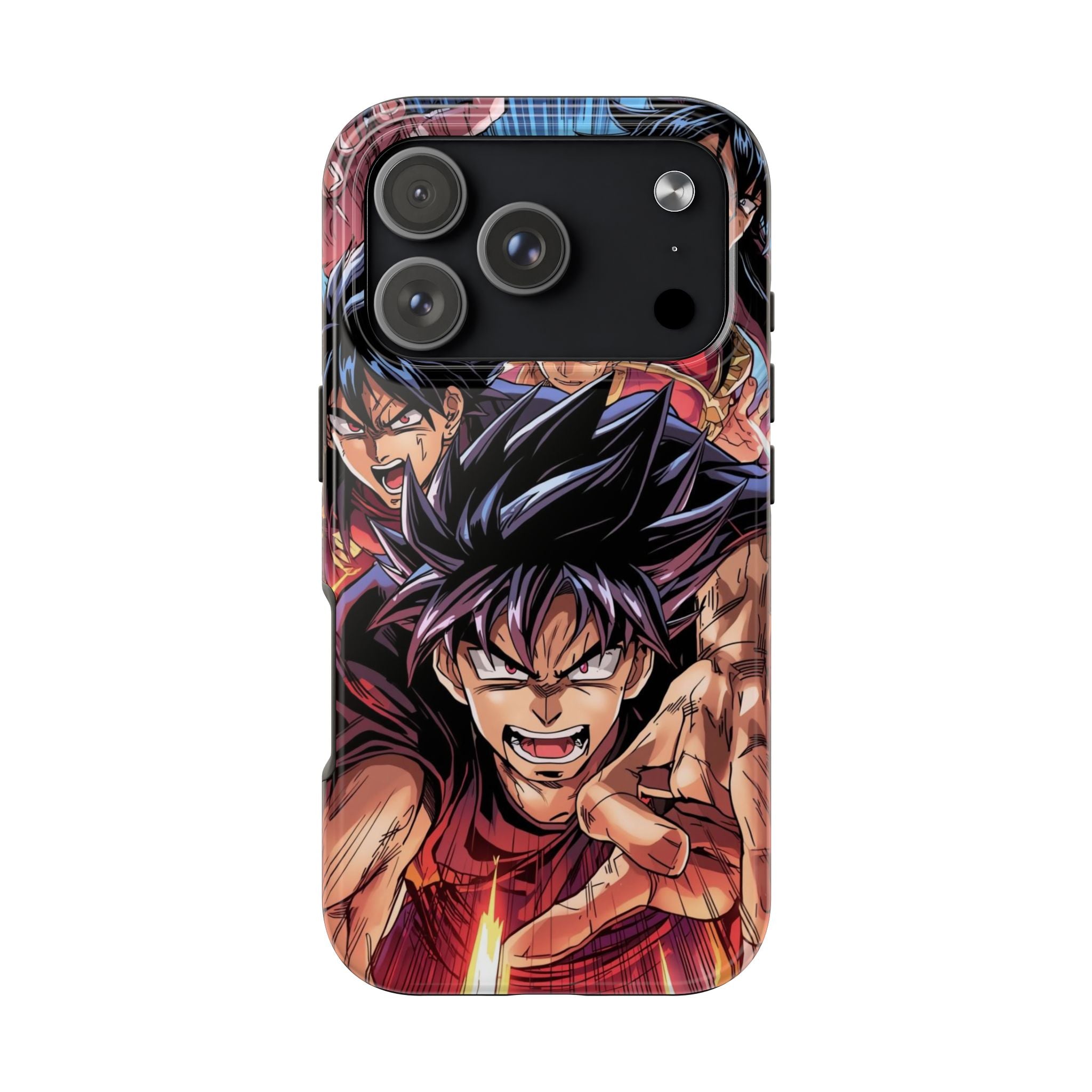 Anime Action Tough Phone Case for Gamers & Fans