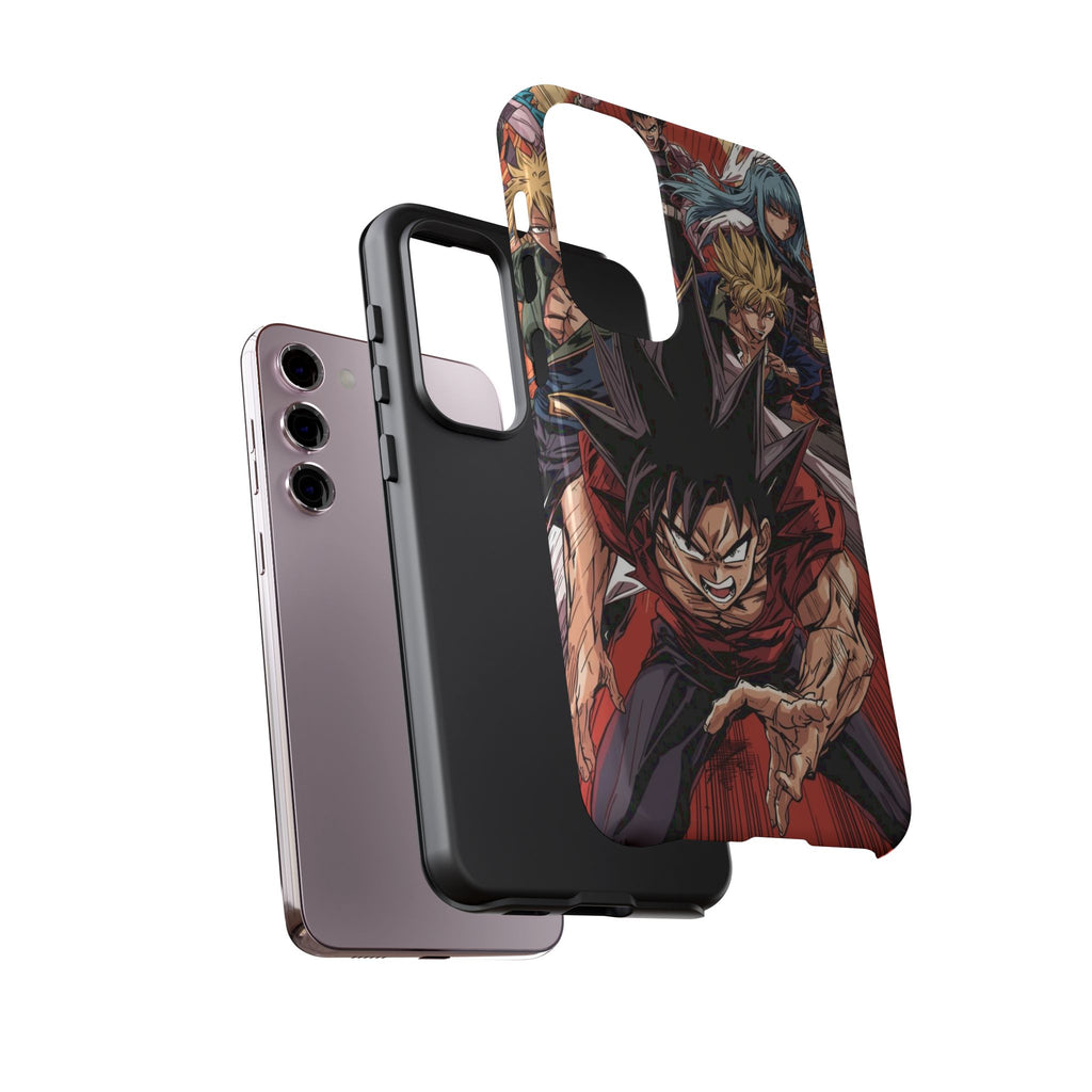 Anime Tough Case for Samsung Galaxy - Fierce Hero Design