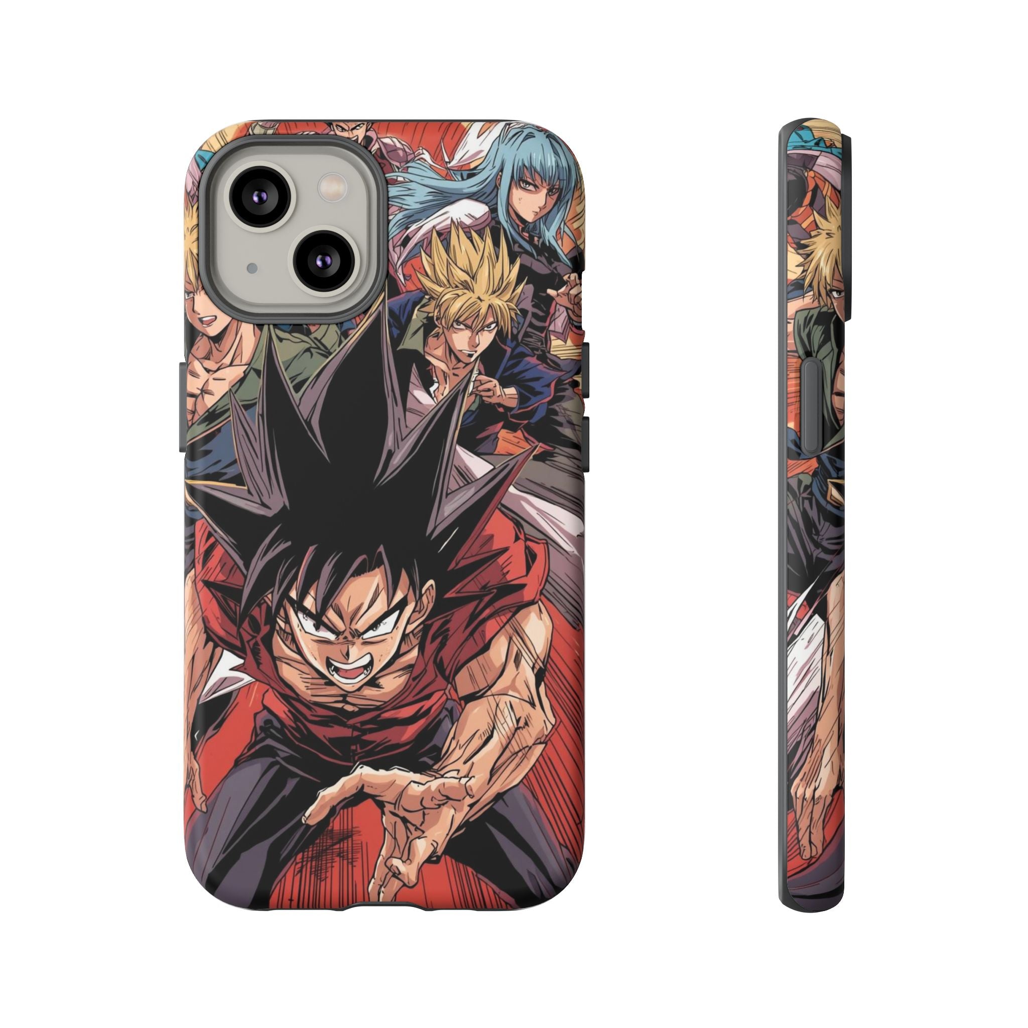 Anime Tough Case for Samsung Galaxy - Fierce Hero Design