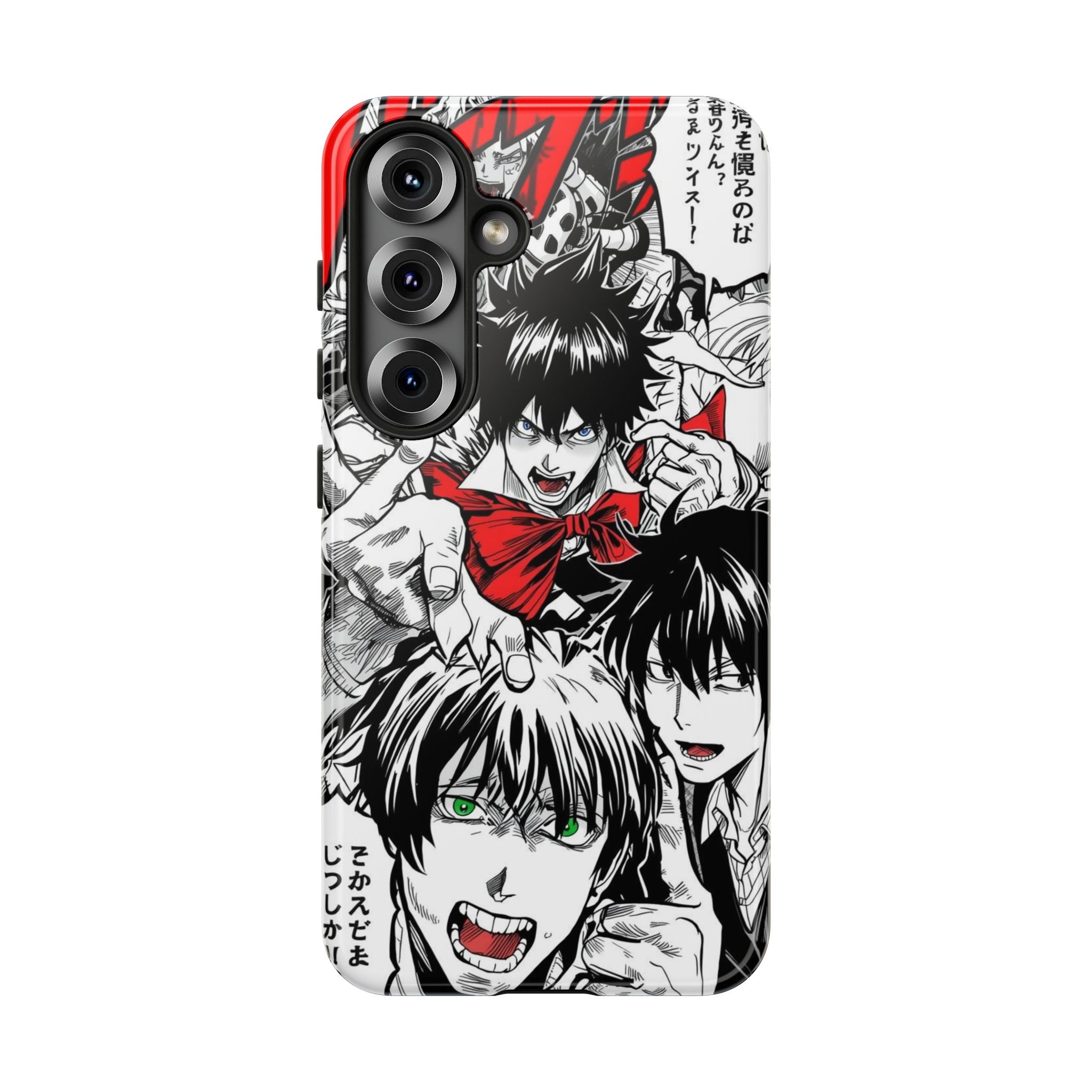 Anime Tough Phone Case with Bold Graphics
