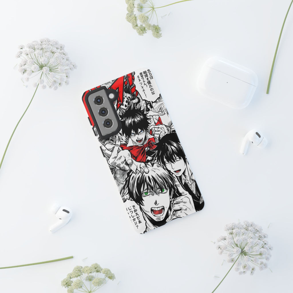 Anime Tough Phone Case with Bold Graphics