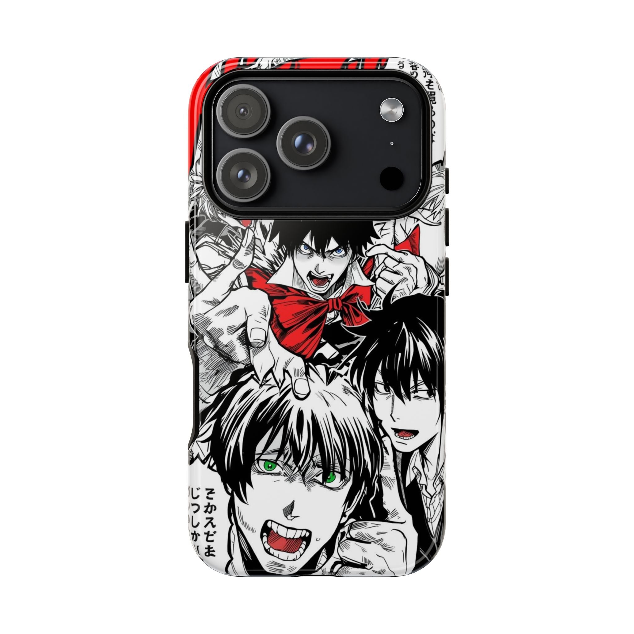 Anime Tough Phone Case with Bold Graphics