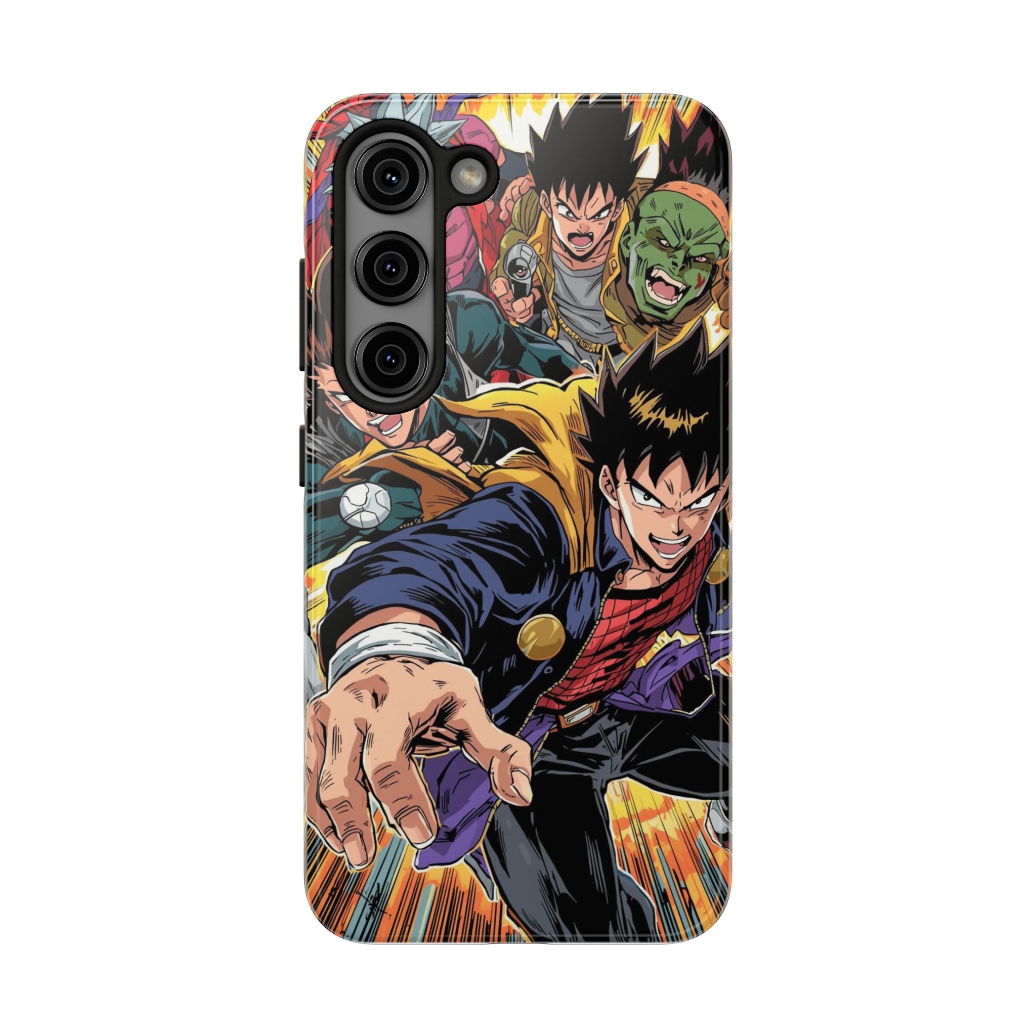 Anime Heroes Tough Phone Case – Durable Protection with Epic Designs