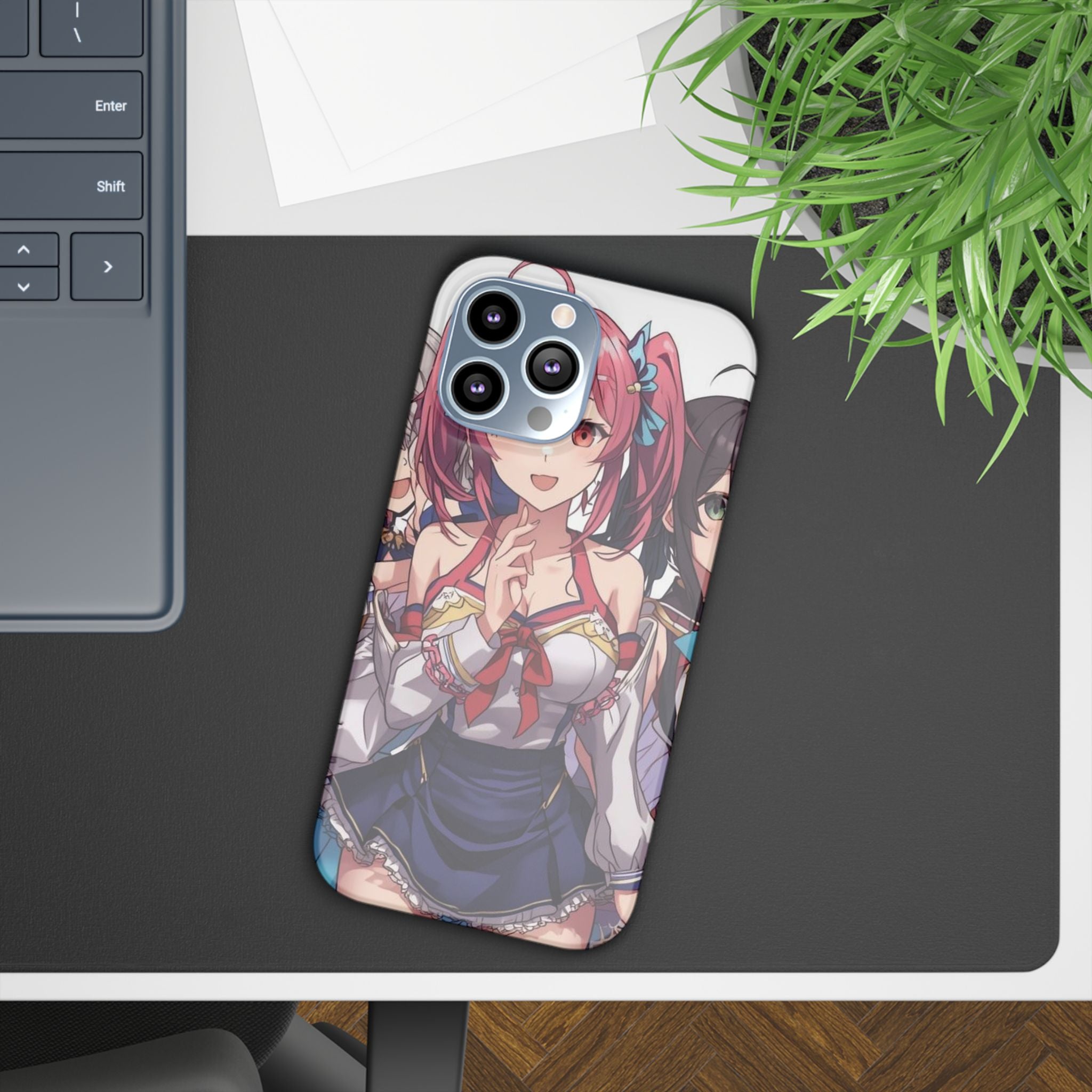 Anime-Inspired Slim Cases with Character Design