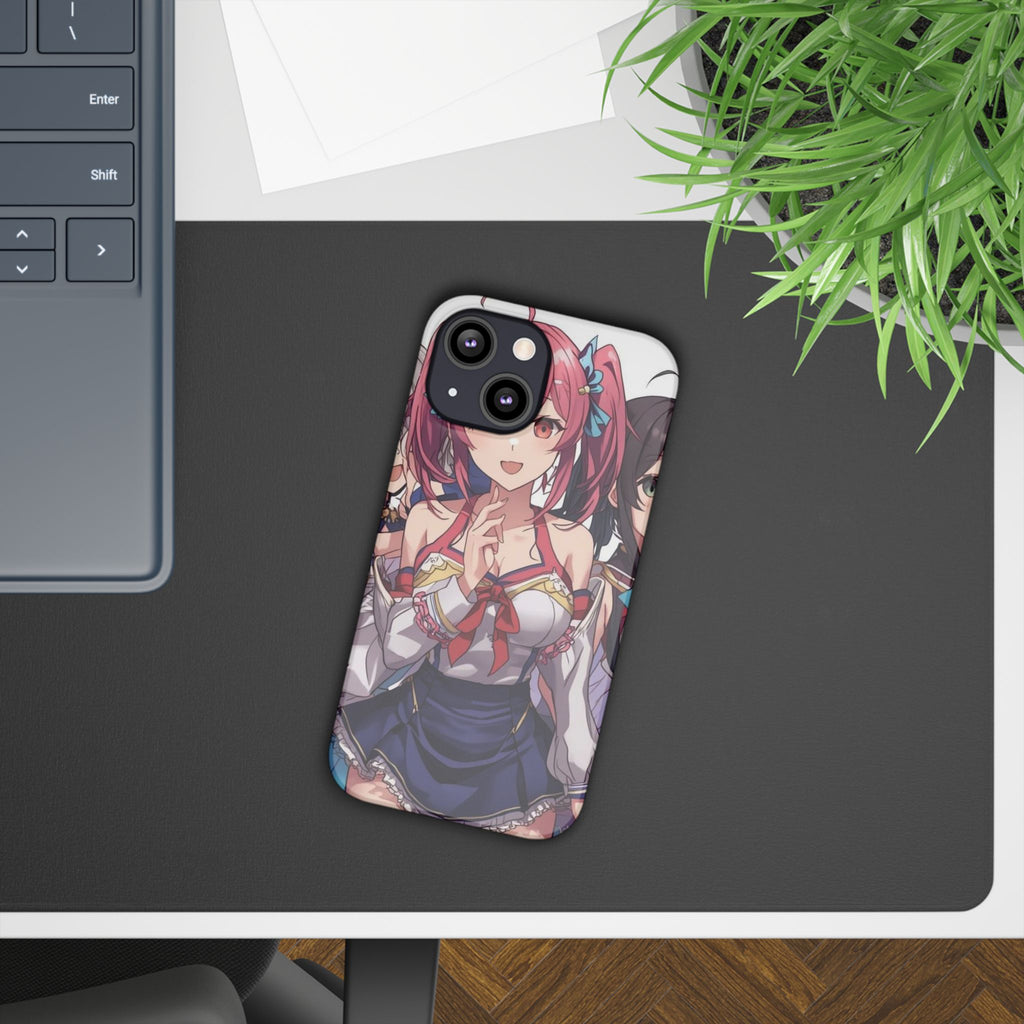 Anime-Inspired Slim Cases with Character Design