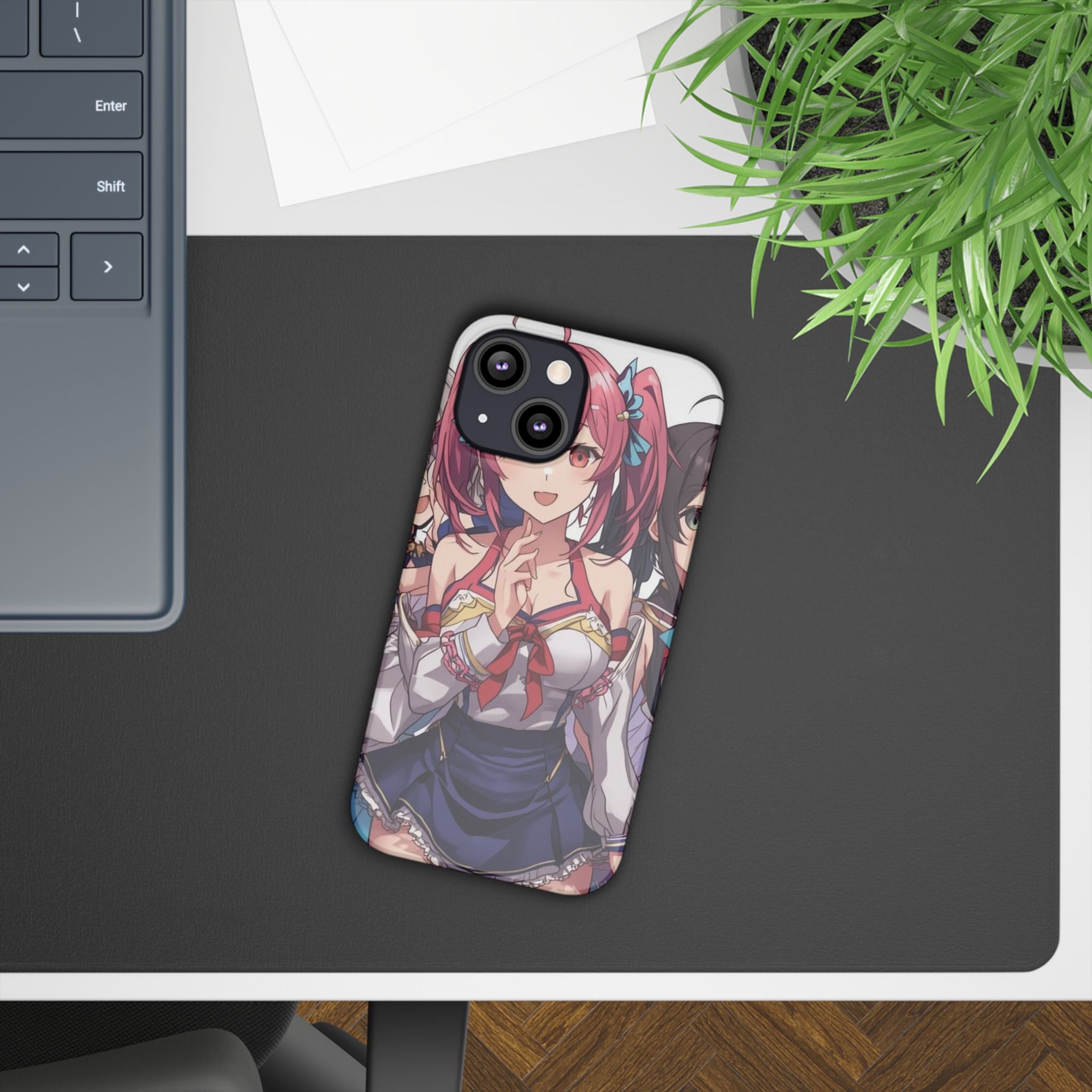 Anime-Inspired Slim Cases with Character Design