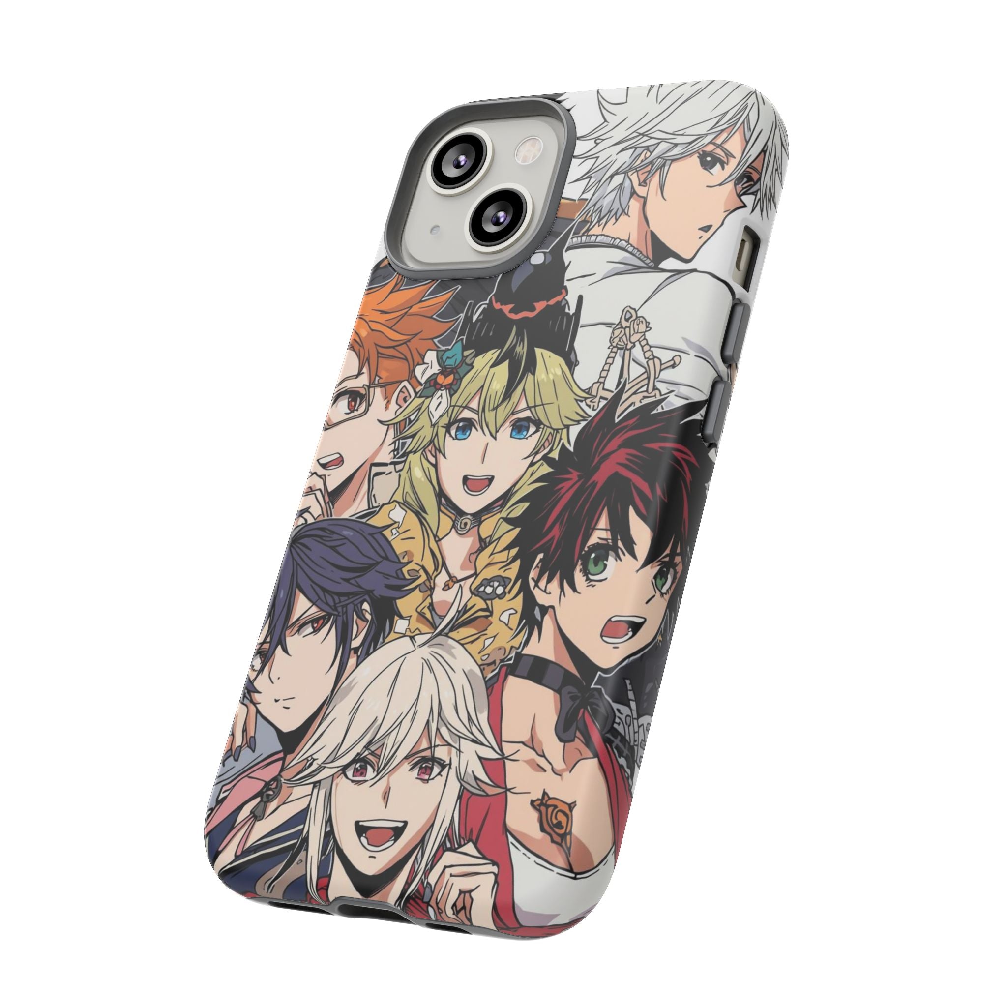Anime Characters Tough Phone Case