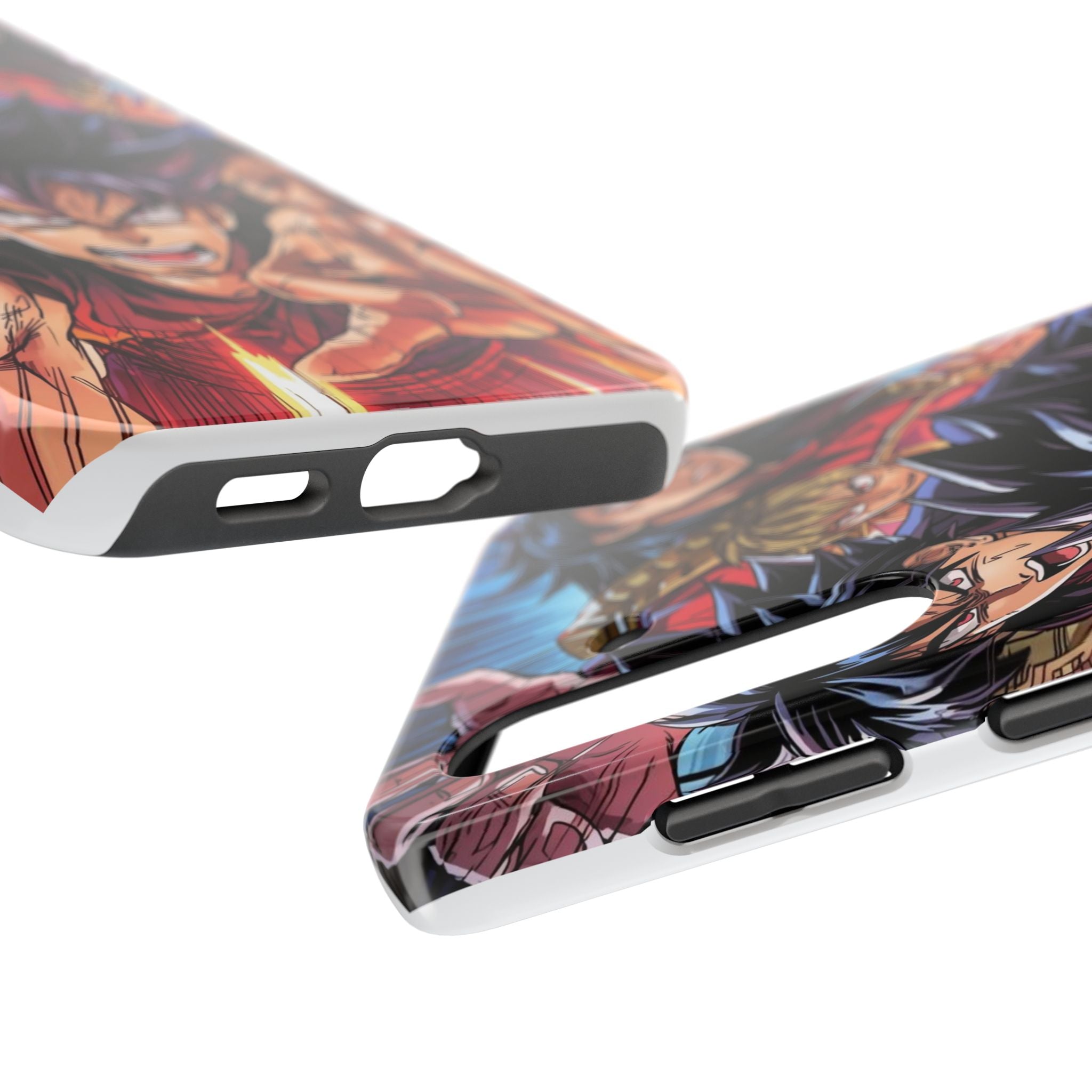 Anime Action Tough Phone Case for Gamers & Fans