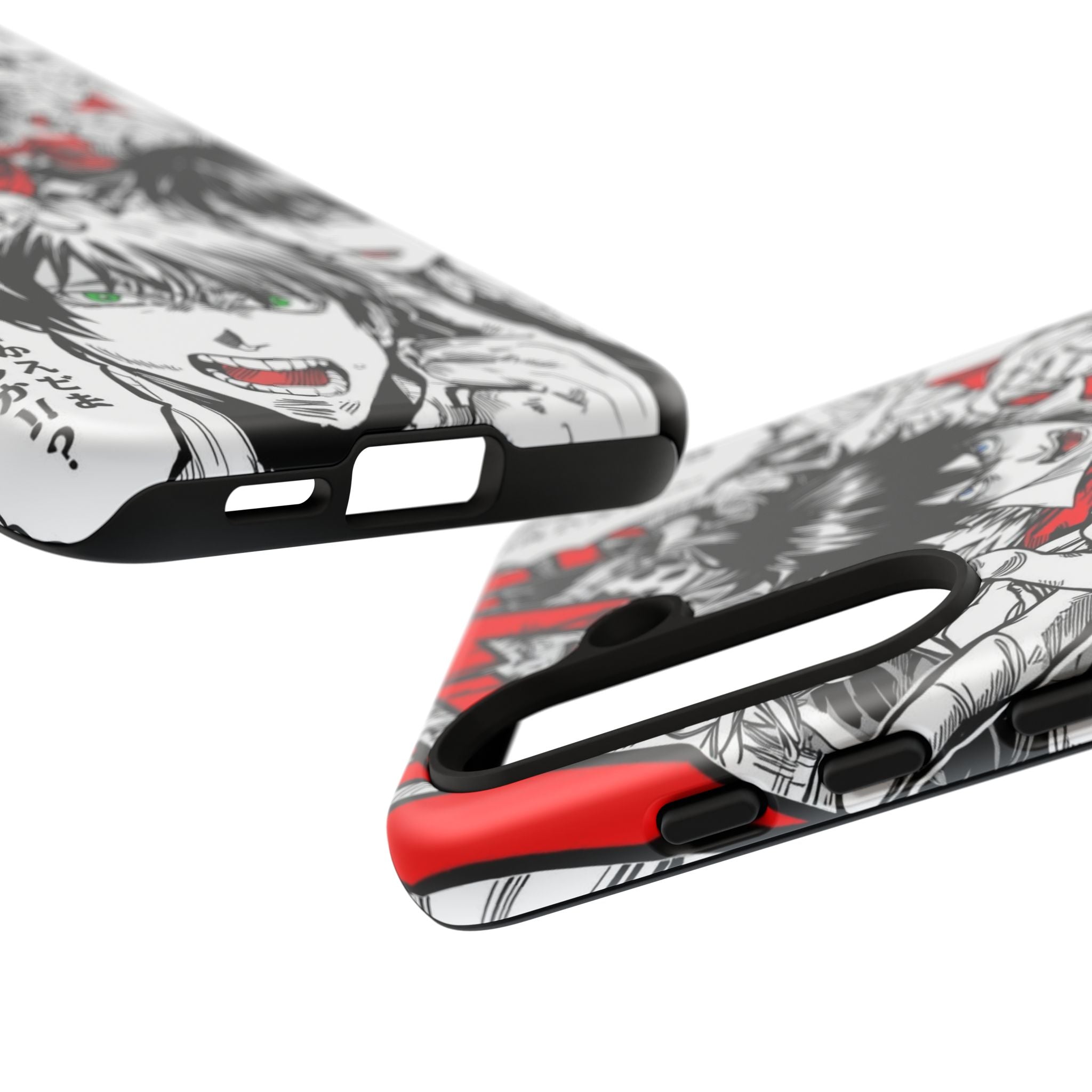 Anime Tough Phone Case with Bold Graphics