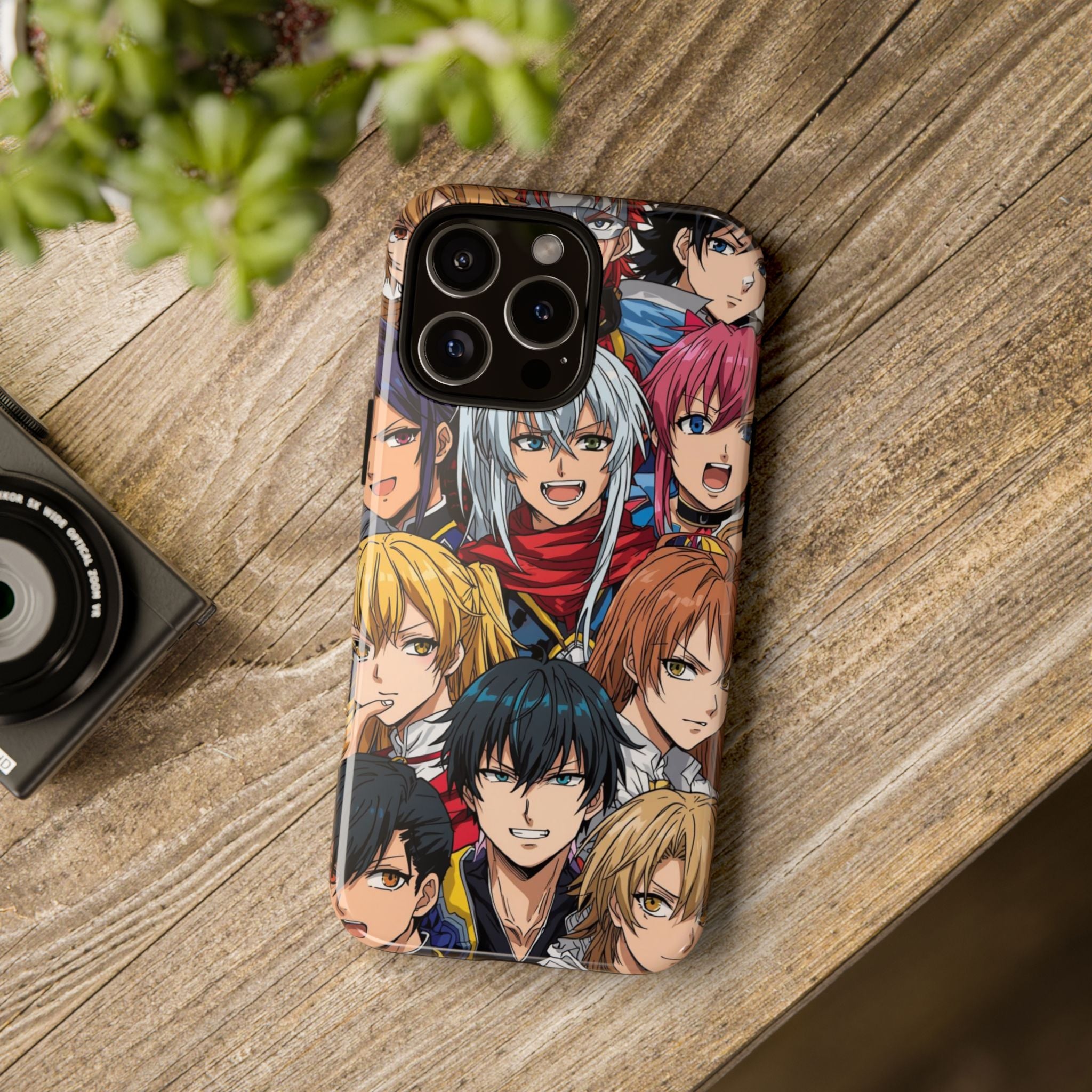 Anime-Inspired Phone Case with Bold Characters