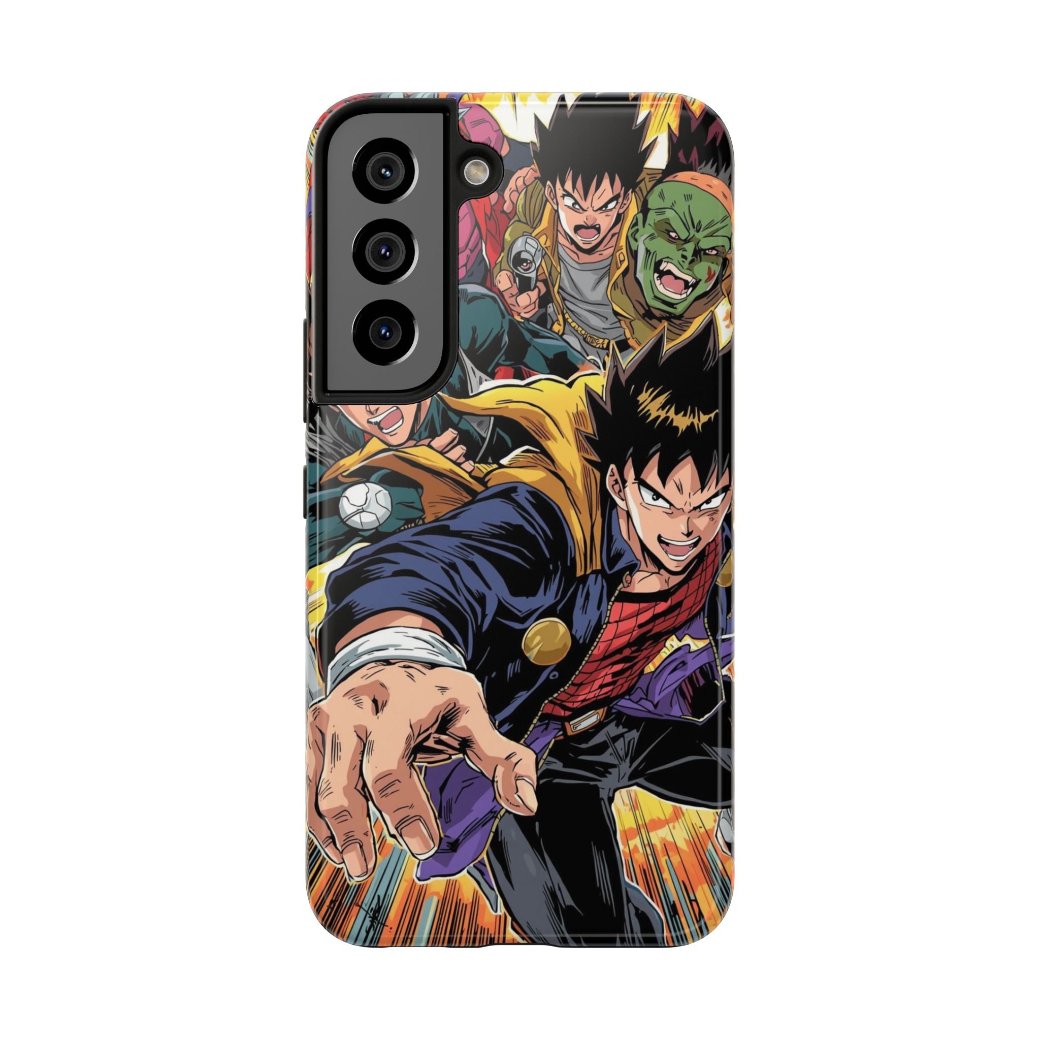 Anime Heroes Tough Phone Case – Durable Protection with Epic Designs