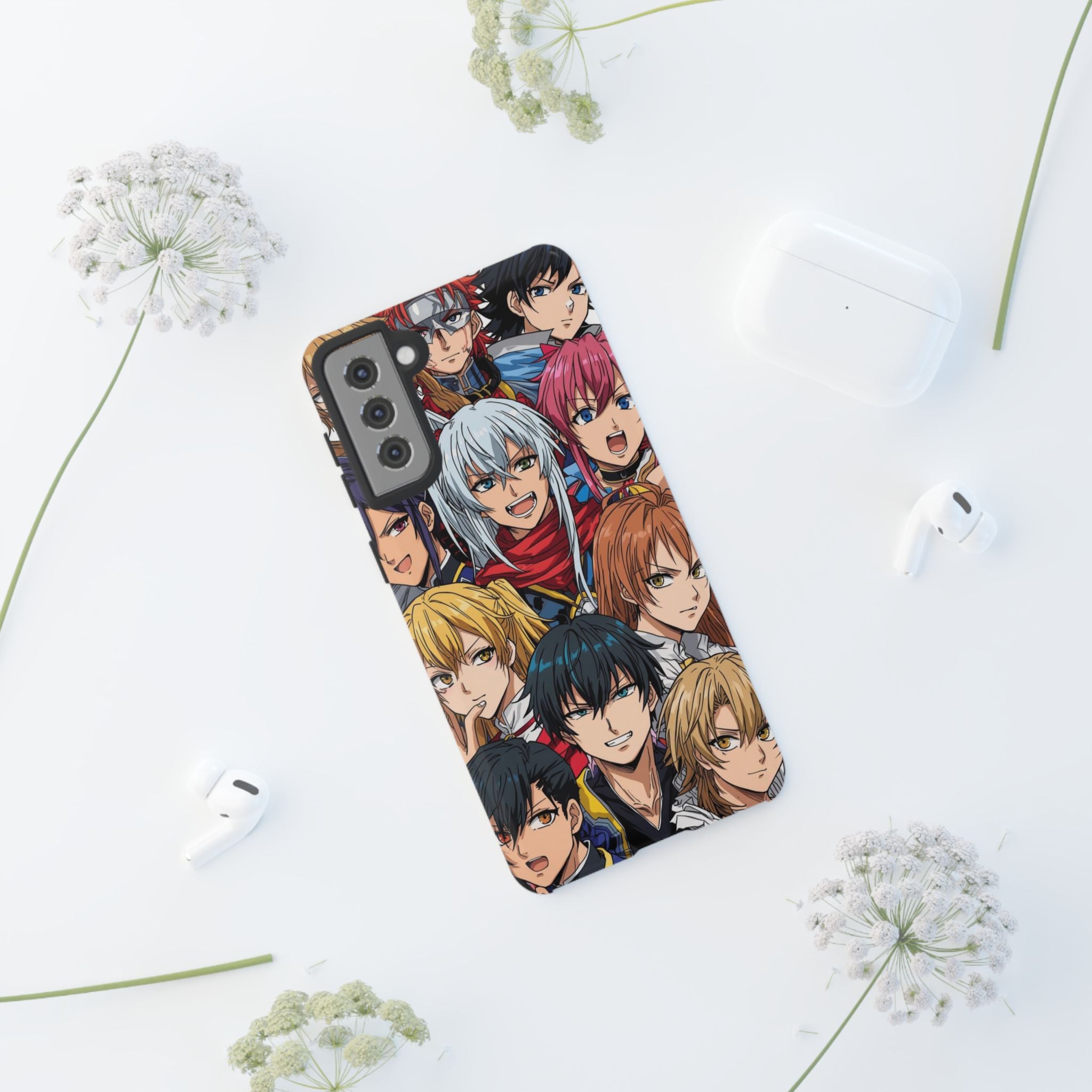 Anime-Inspired Phone Case with Bold Characters