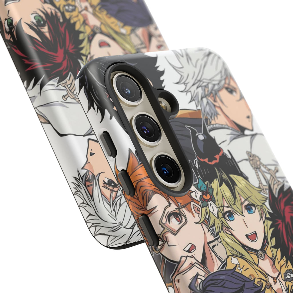 Anime Characters Tough Phone Case