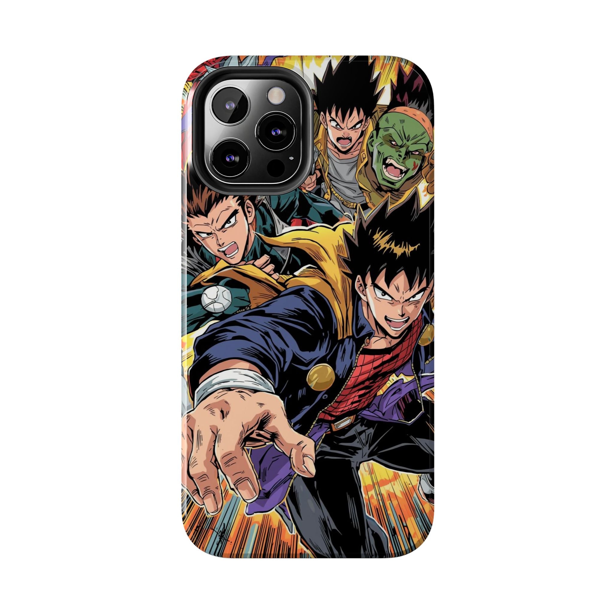 Anime Heroes Tough Phone Case – Durable Protection with Epic Designs