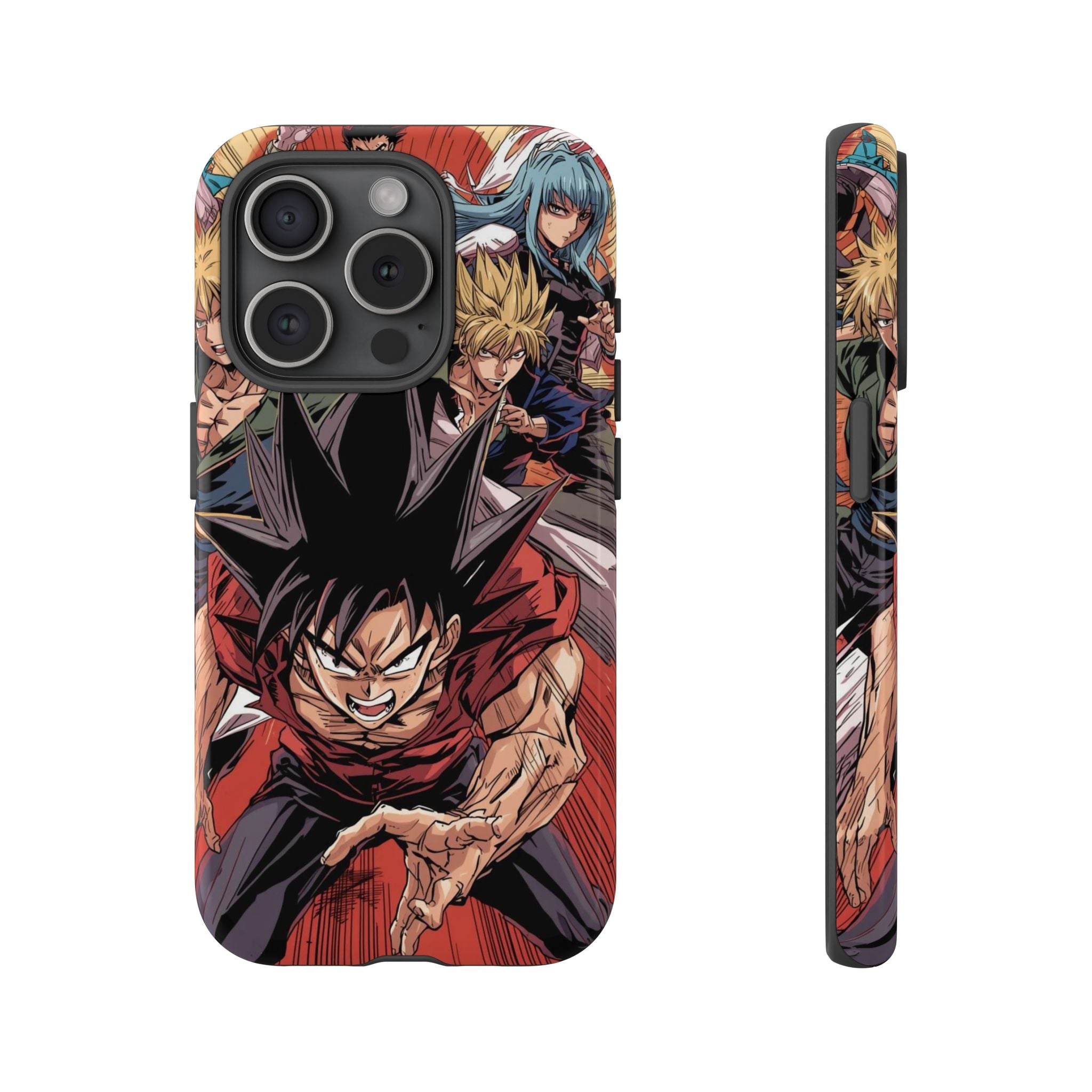 Anime Tough Case for Samsung Galaxy - Fierce Hero Design