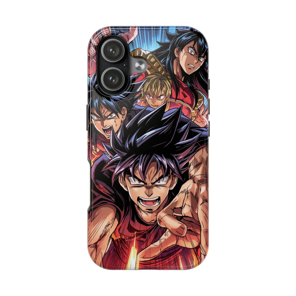 Anime Action Tough Phone Case for Gamers & Fans