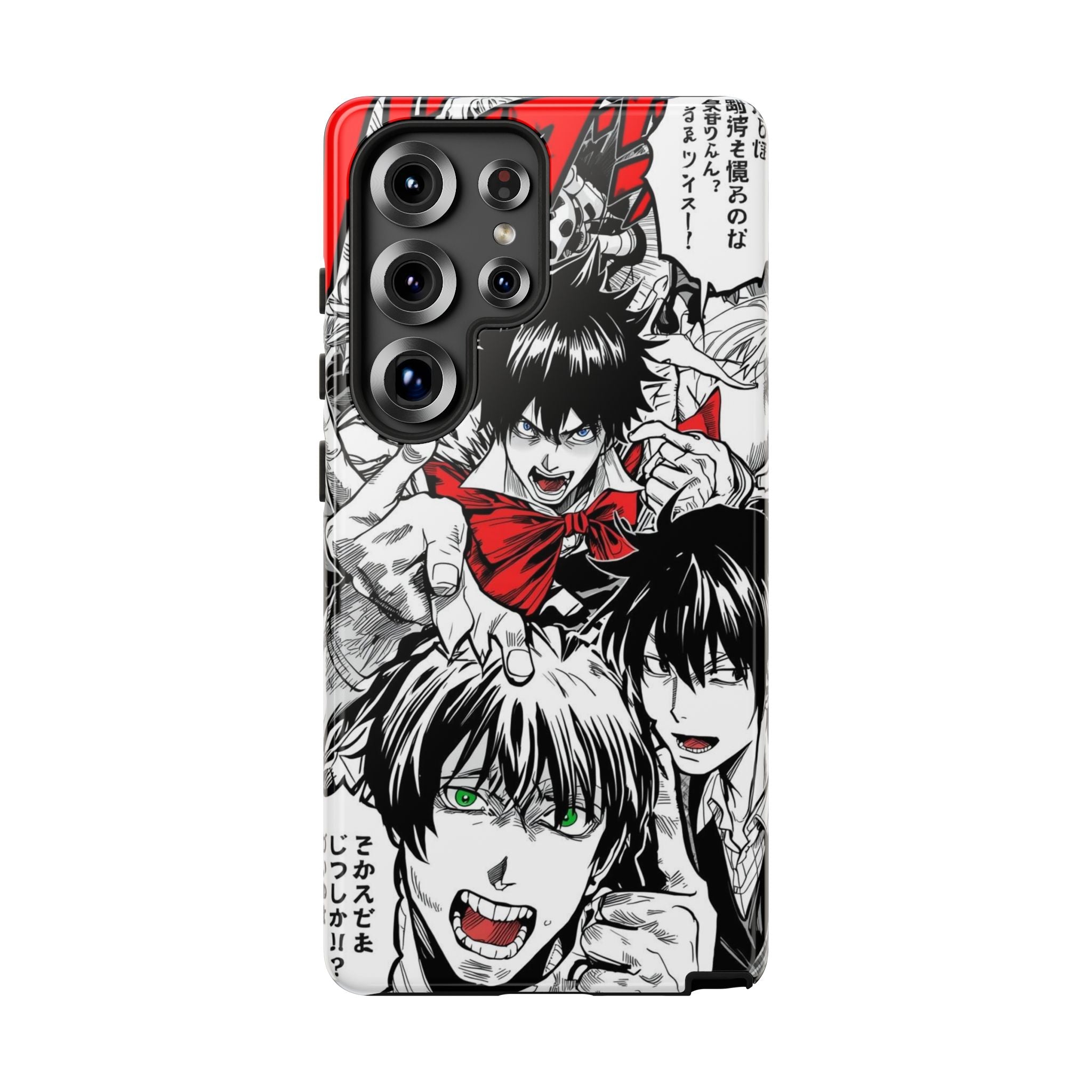 Anime Tough Phone Case with Bold Graphics