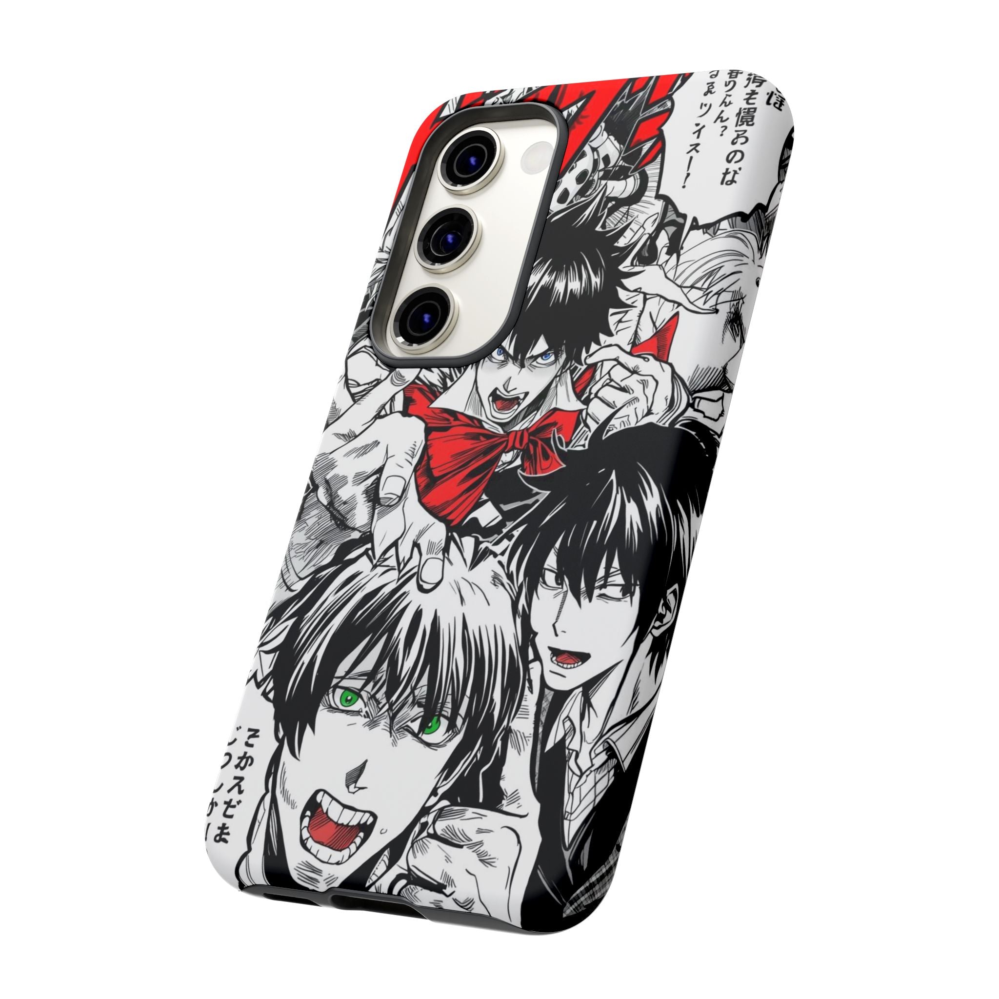 Anime Tough Phone Case with Bold Graphics