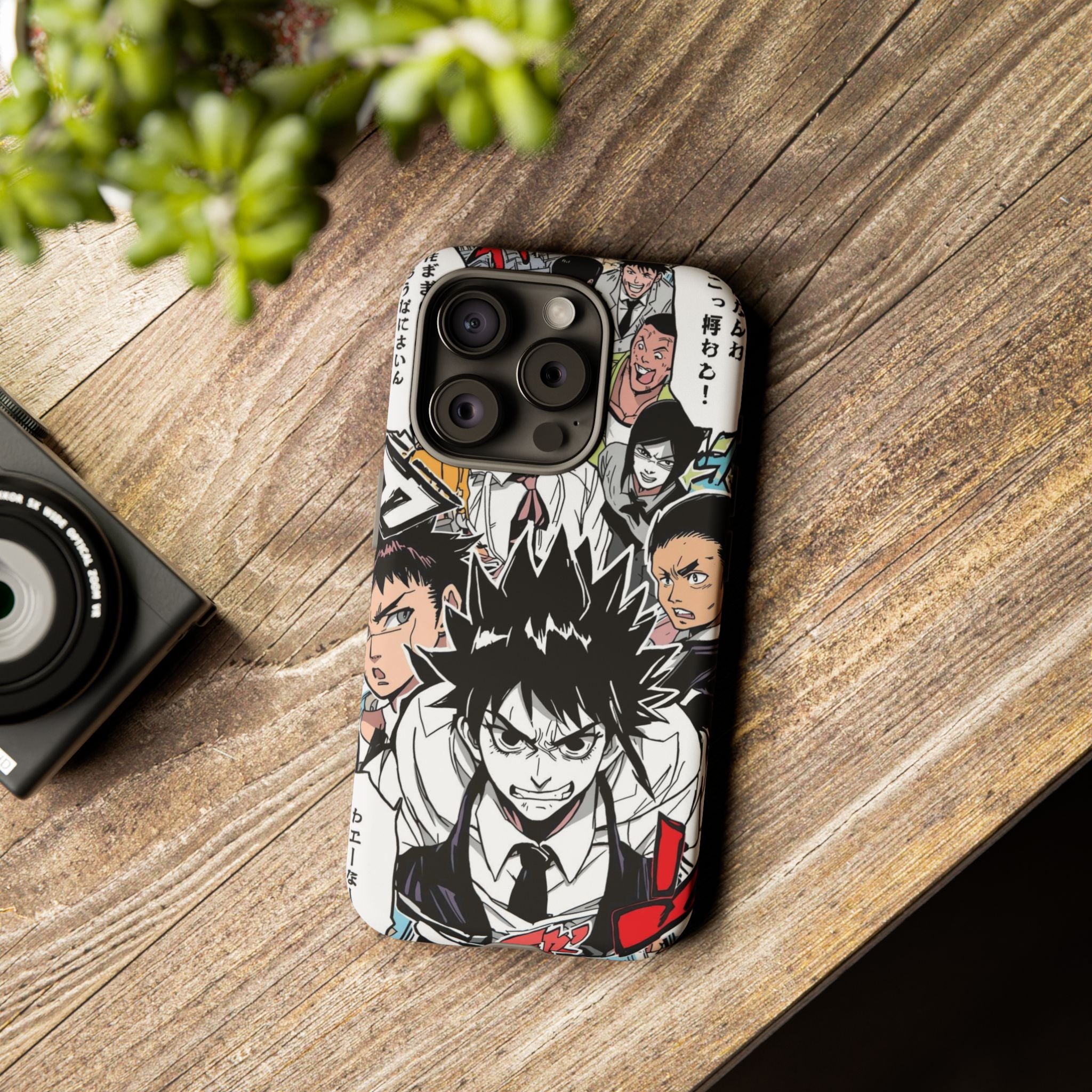 Anime-Inspired Tough Phone Case for Fans