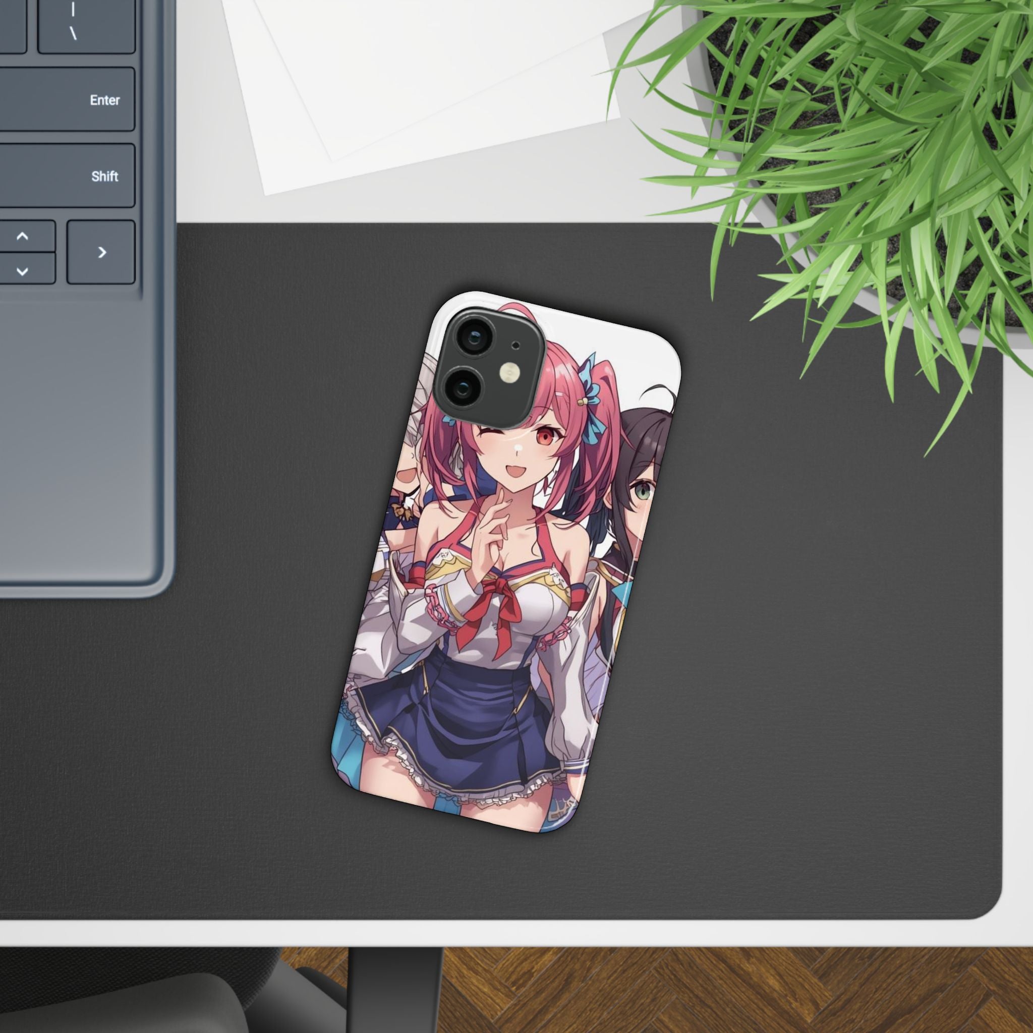 Anime-Inspired Slim Cases with Character Design