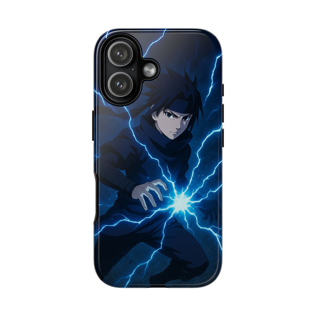 Anime Lightning Phone Case for Sasuke Fans