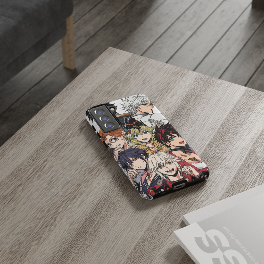 Anime Characters Tough Phone Case