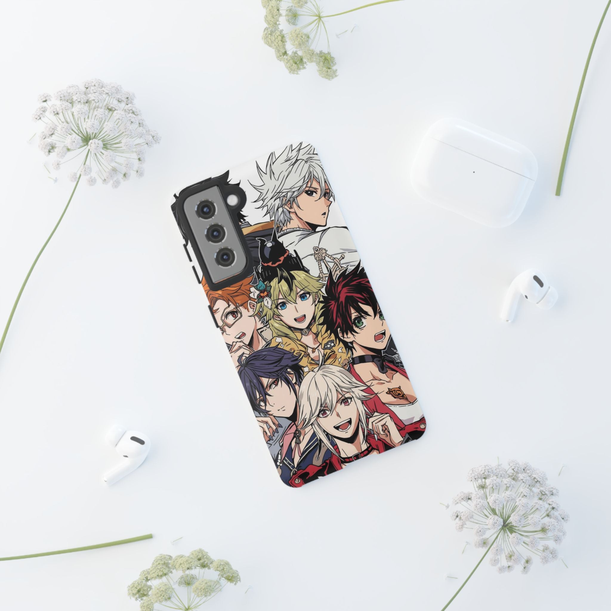 Anime Characters Tough Phone Case