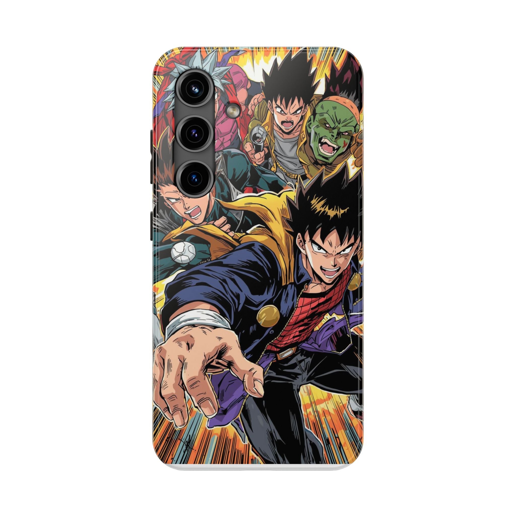 Anime Heroes Tough Phone Case – Durable Protection with Epic Designs