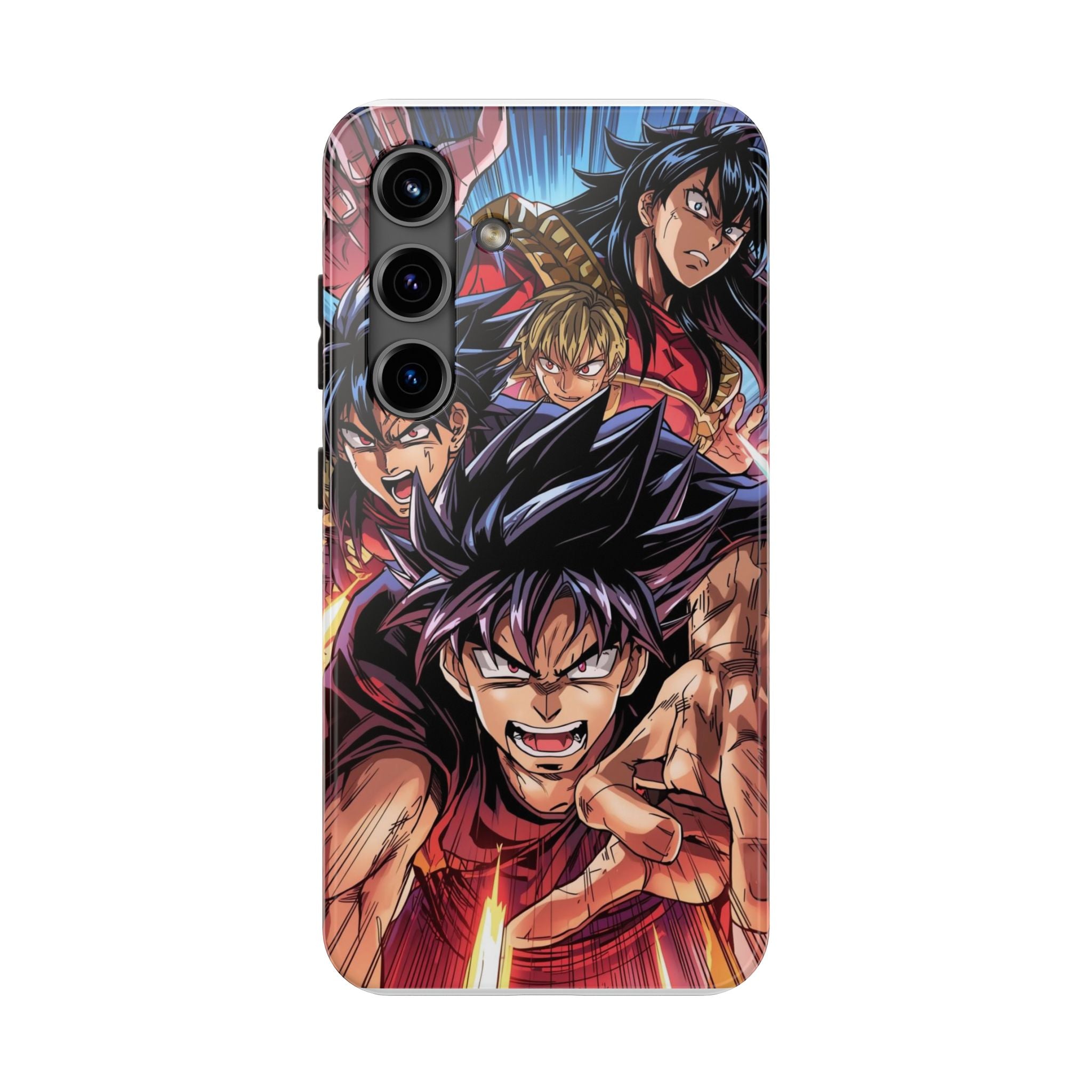 Anime Action Tough Phone Case for Gamers & Fans