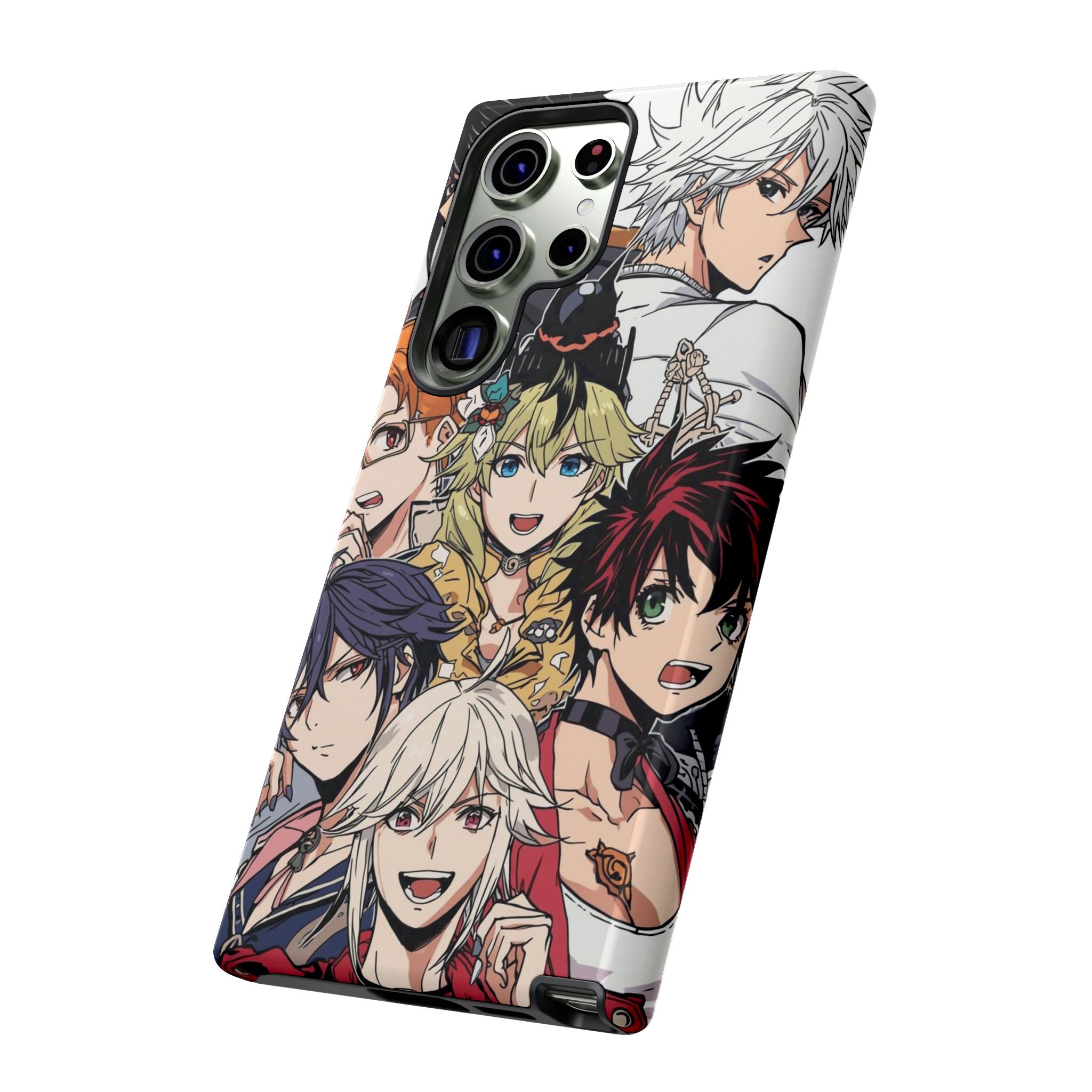 Anime Characters Tough Phone Case