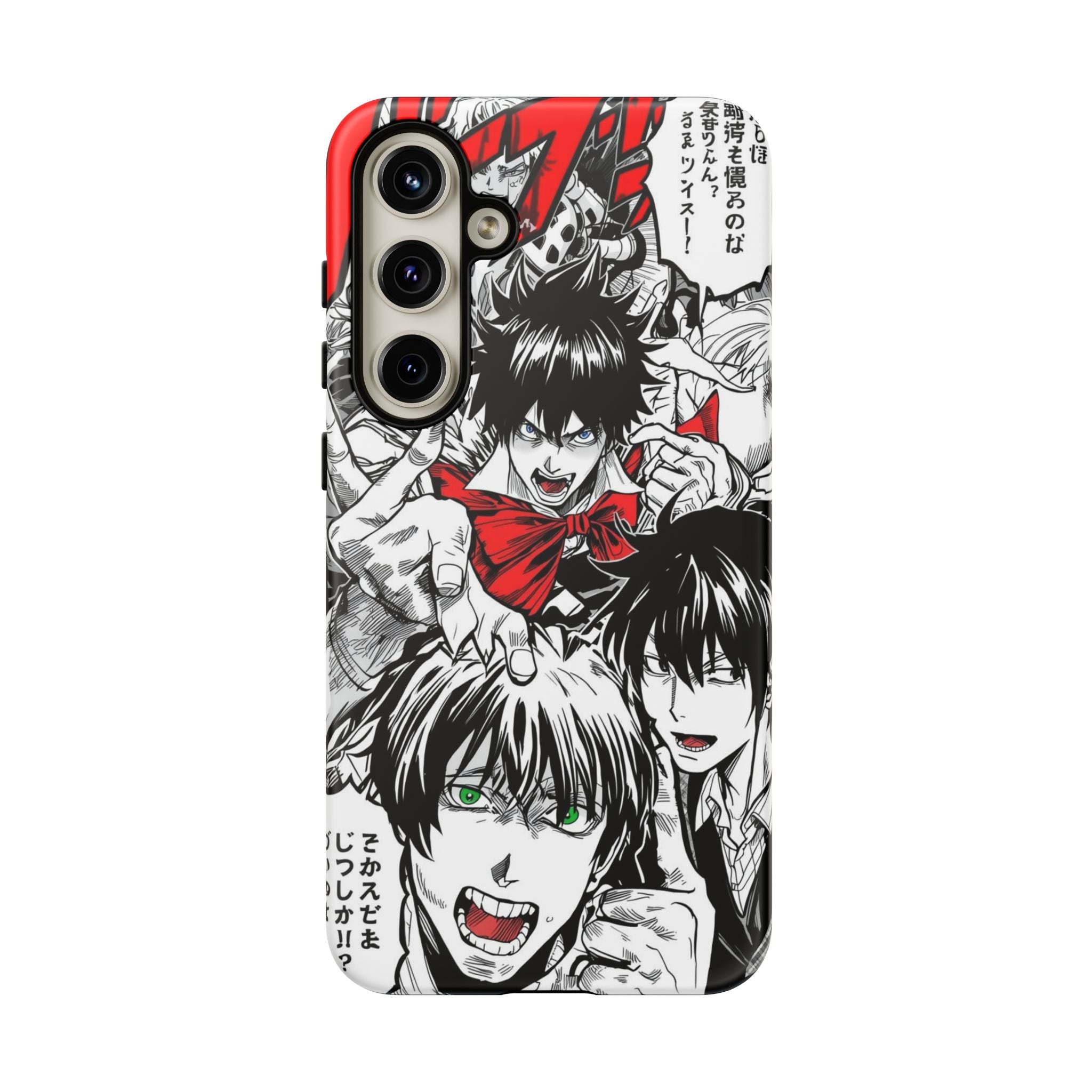 Anime Tough Phone Case with Bold Graphics