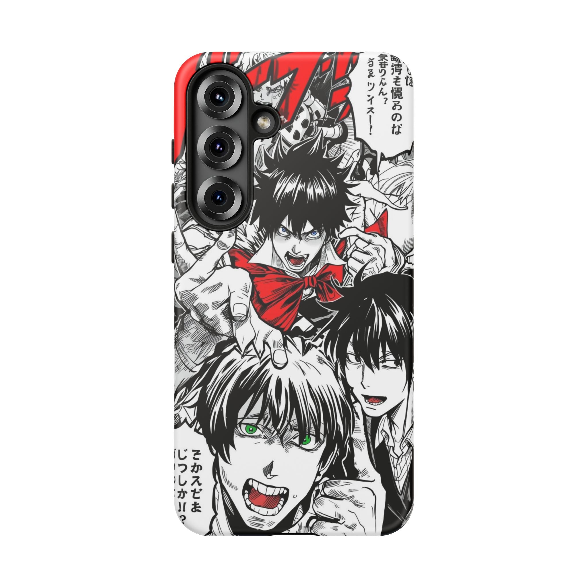 Anime Tough Phone Case with Bold Graphics