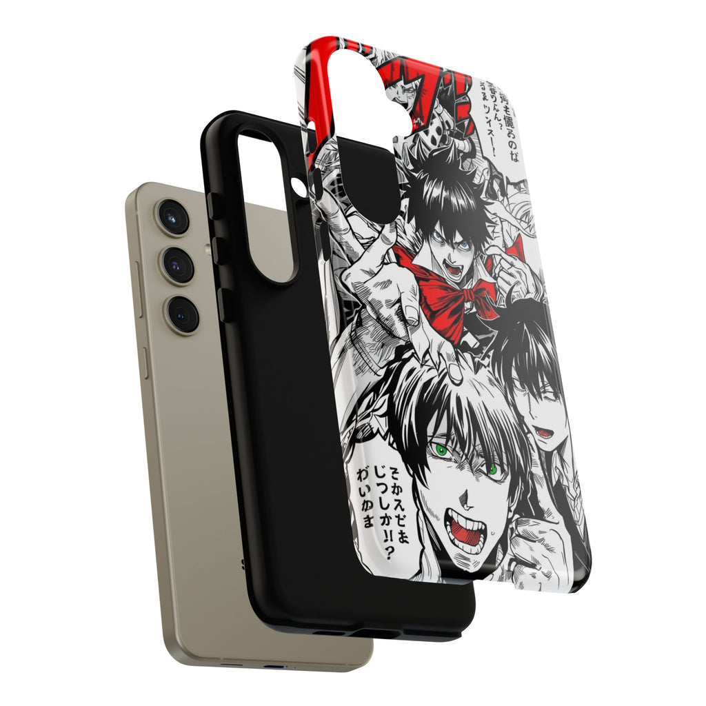 Anime Tough Phone Case with Bold Graphics