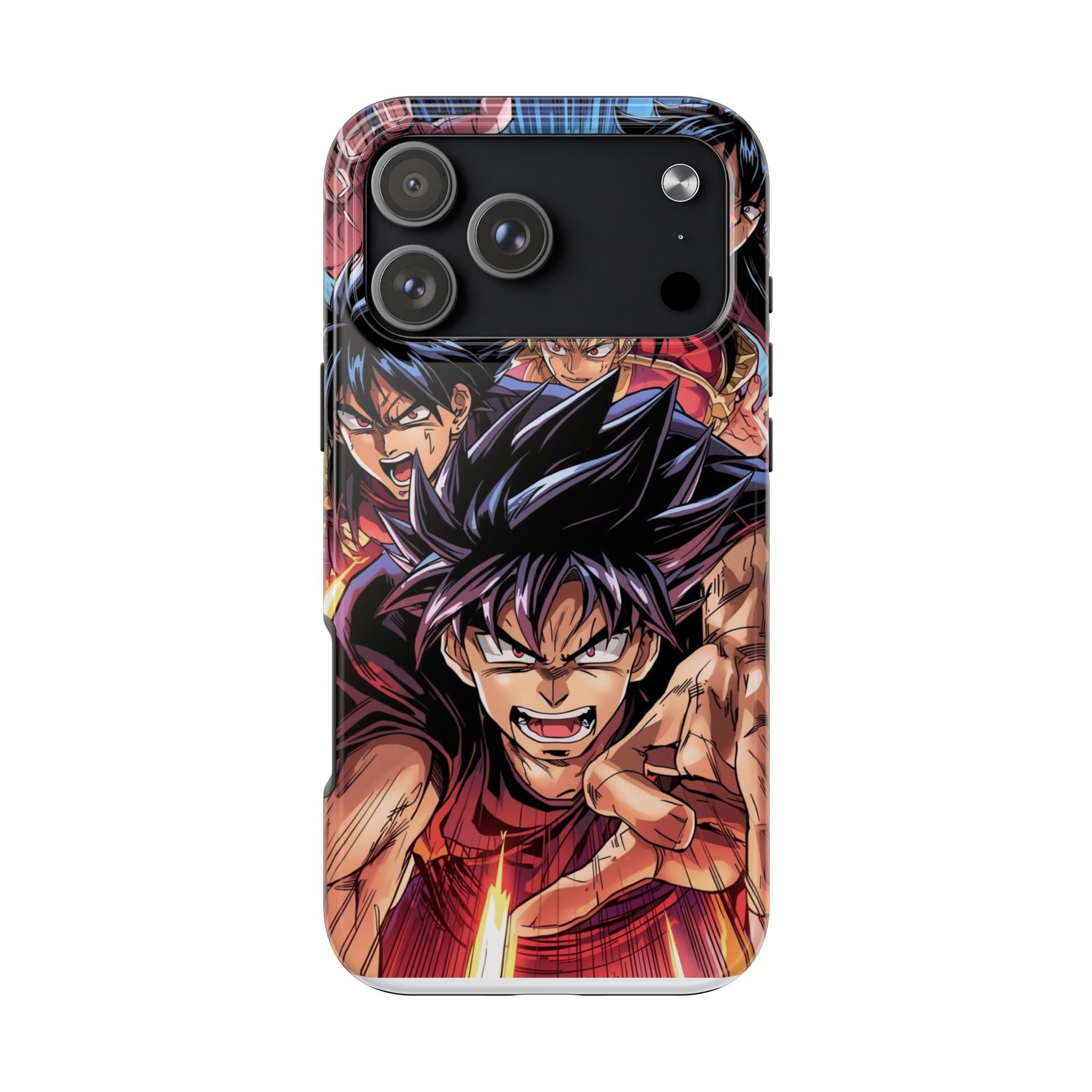 Anime Action Tough Phone Case for Gamers & Fans