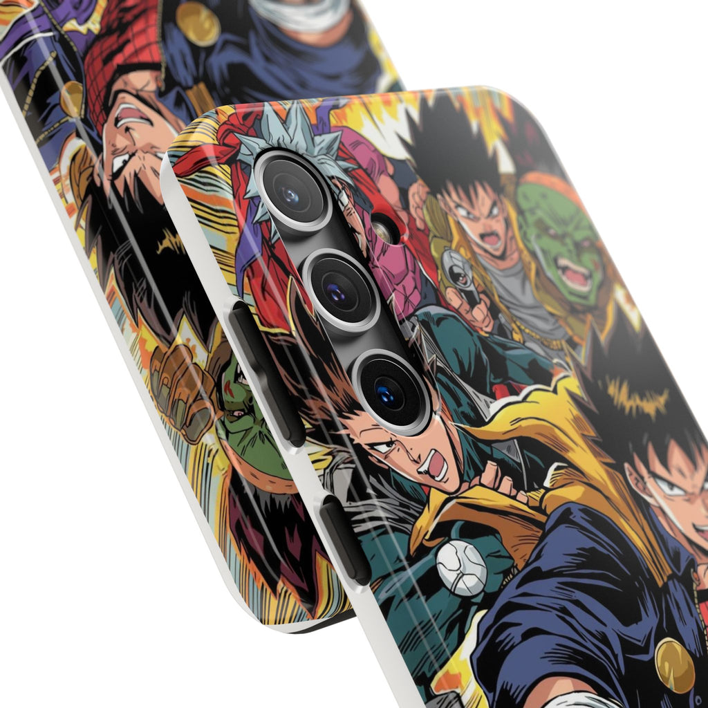 Anime Heroes Tough Phone Case – Durable Protection with Epic Designs