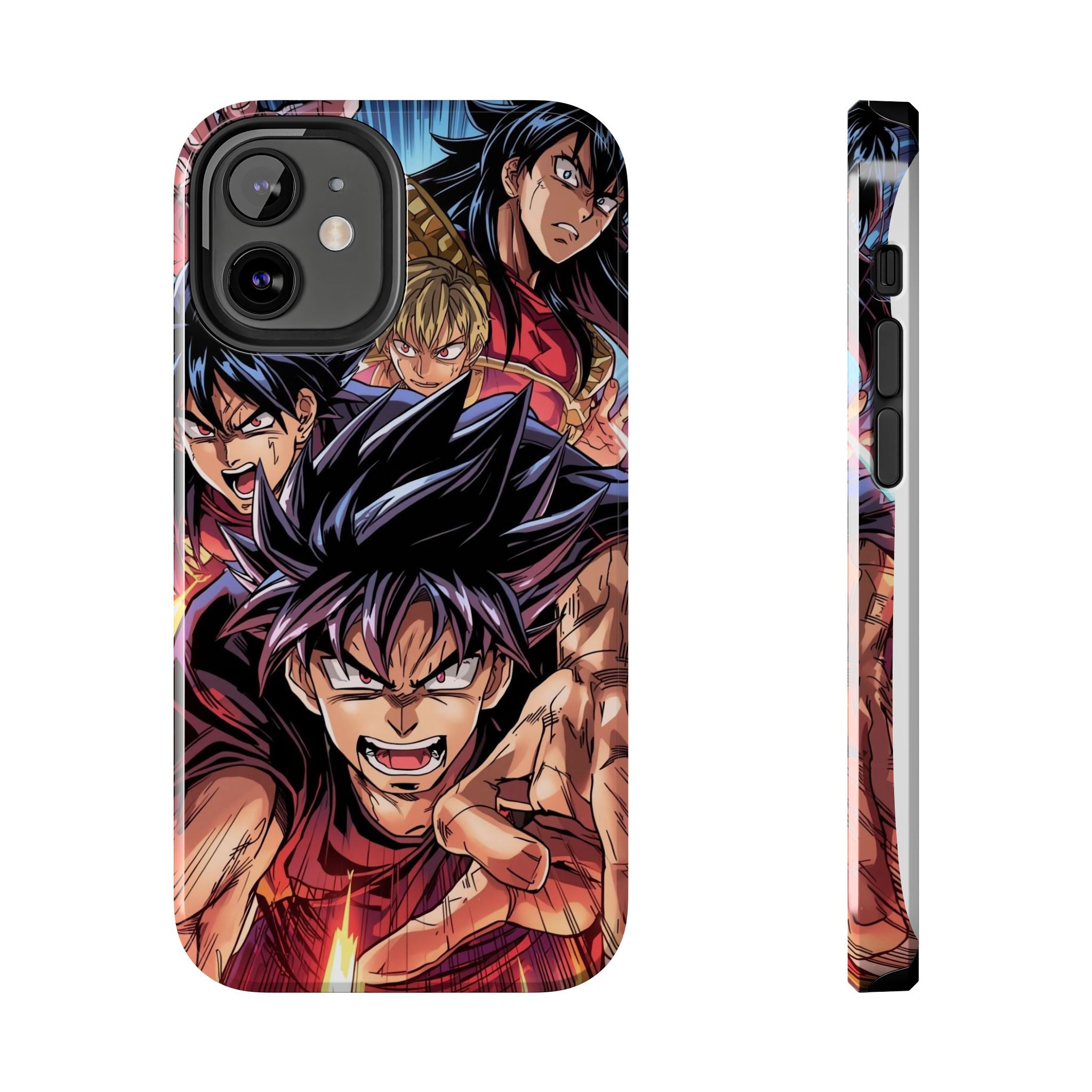 Anime Action Tough Phone Case for Gamers & Fans