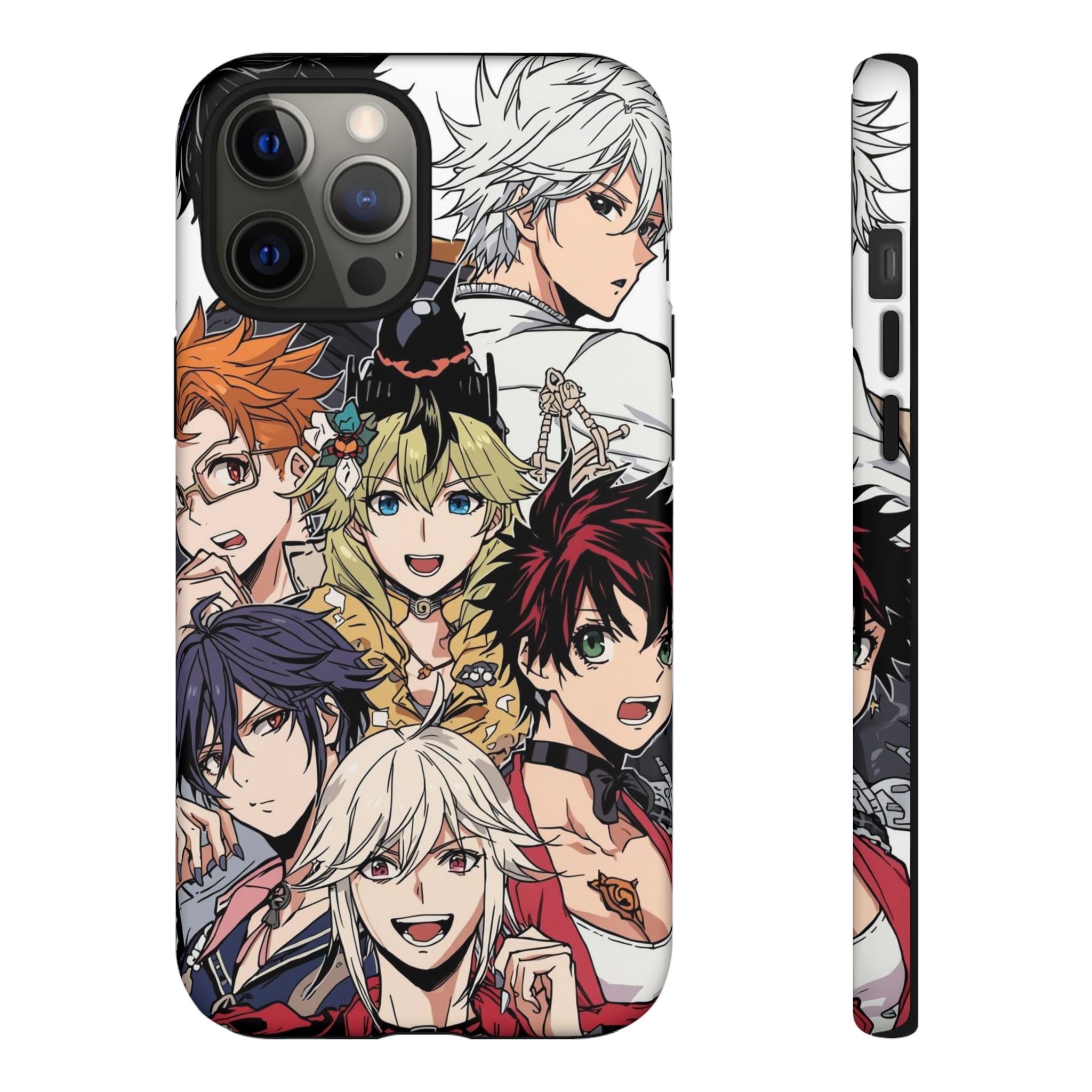 Anime Characters Tough Phone Case