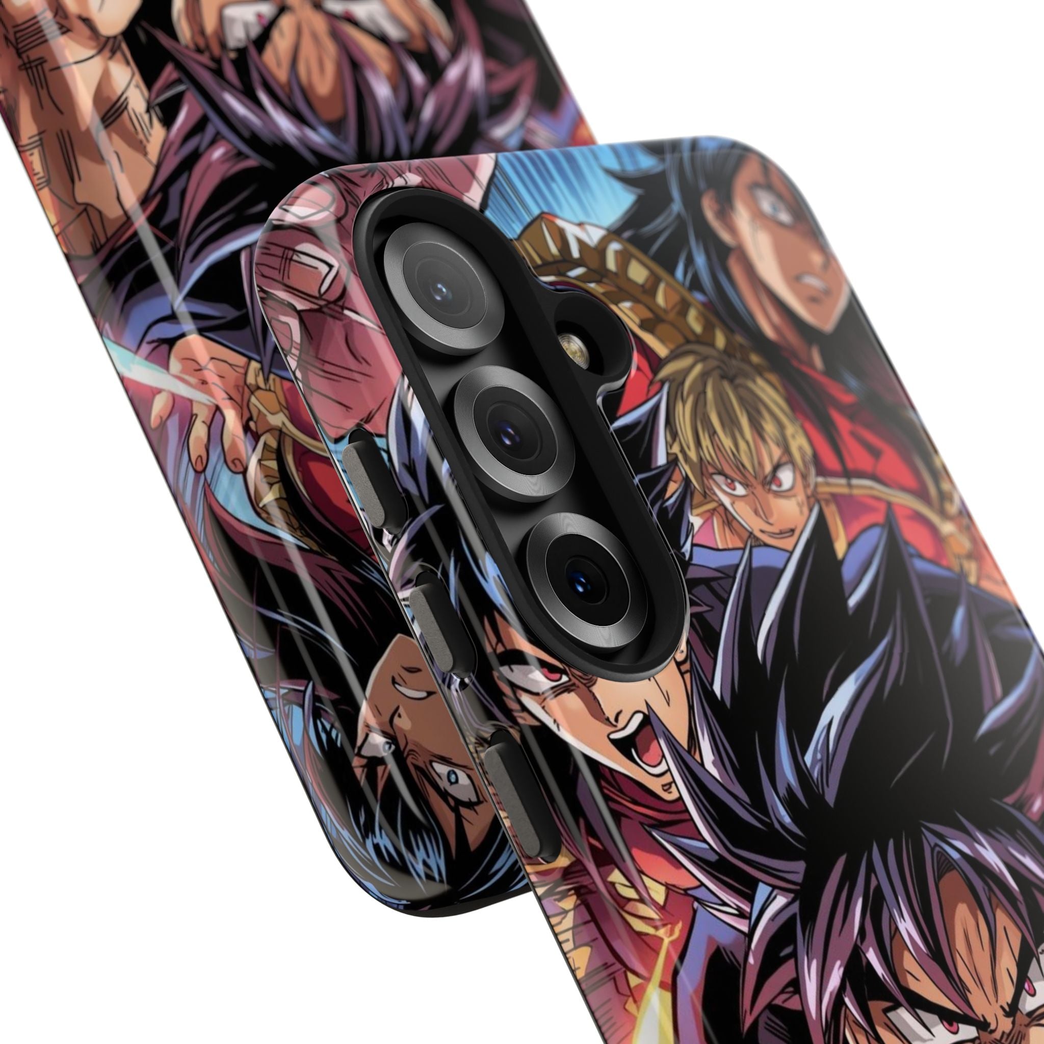 Anime Action Tough Phone Case for Gamers & Fans