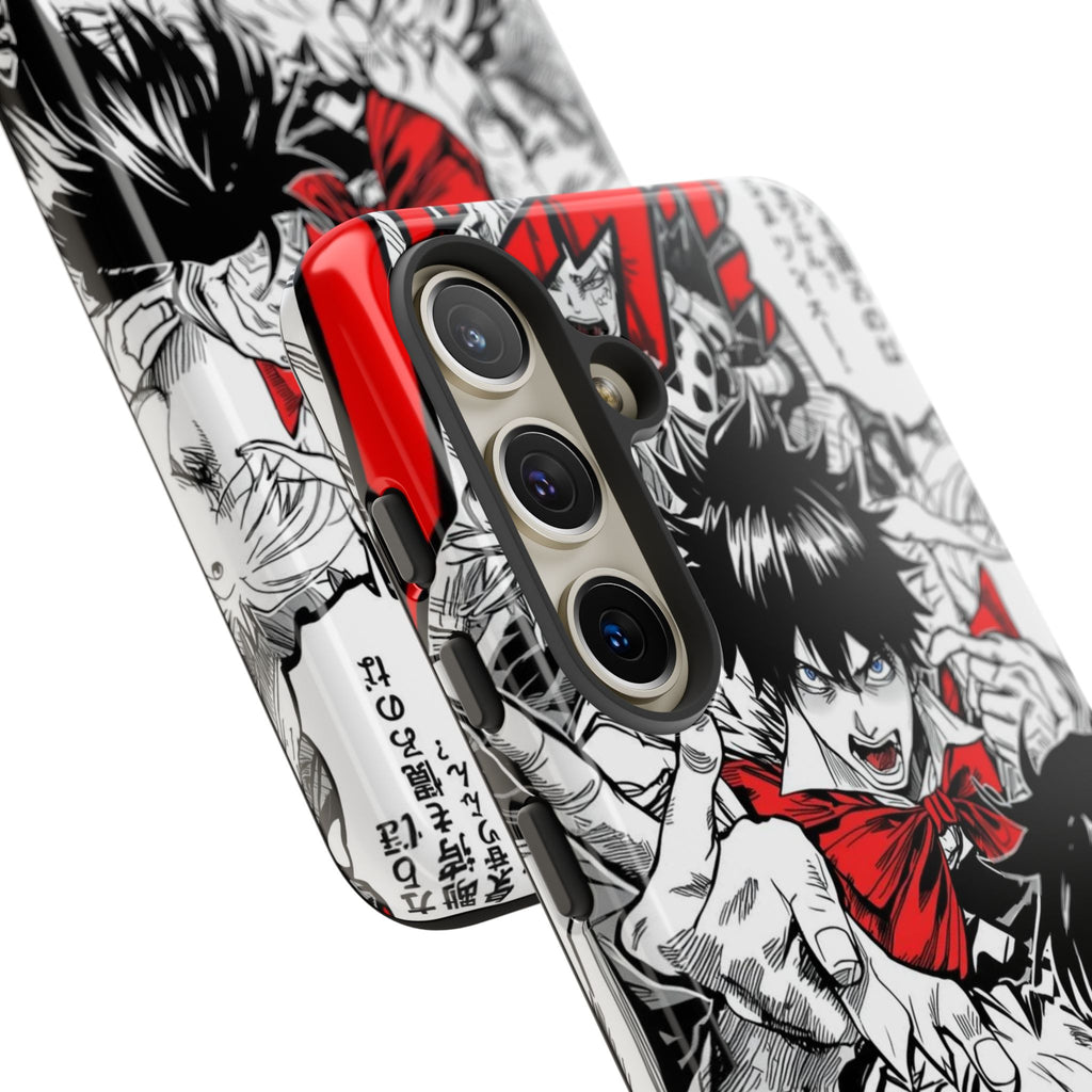 Anime Tough Phone Case with Bold Graphics
