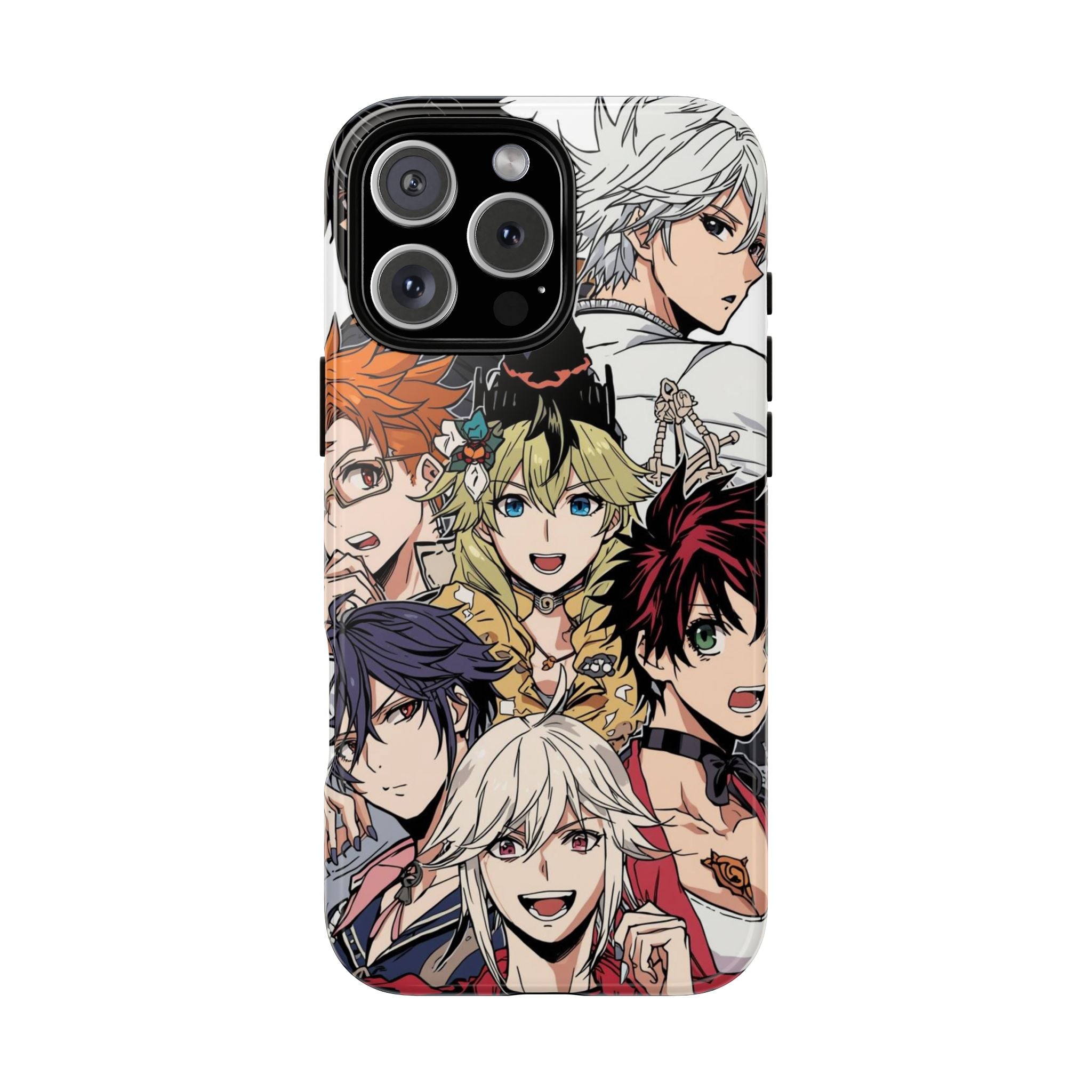 Anime Characters Tough Phone Case